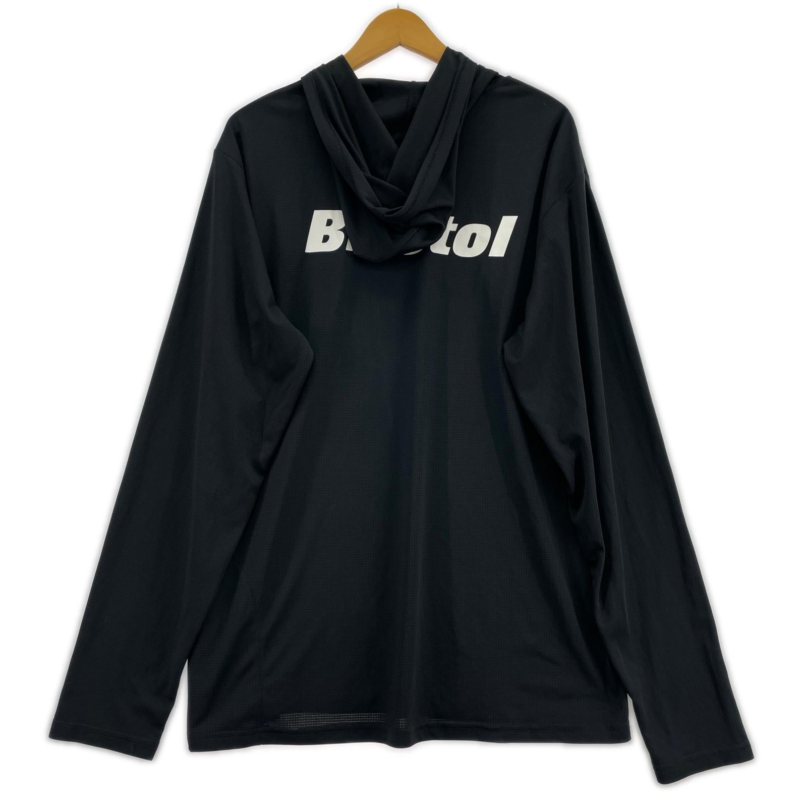 パーカー 23AW/POLARTEC POWER DRY RIP STOP HOODIE ブラック