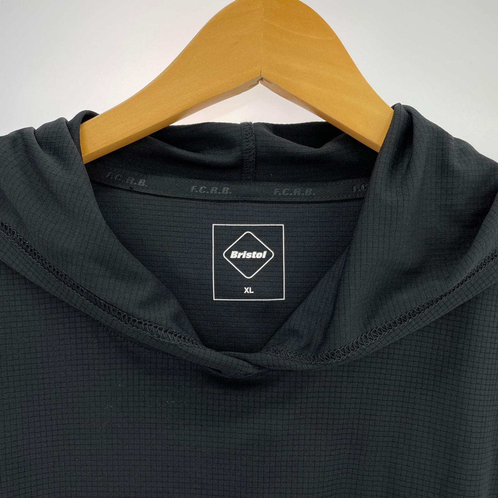 パーカー 23AW/POLARTEC POWER DRY RIP STOP HOODIE ブラック