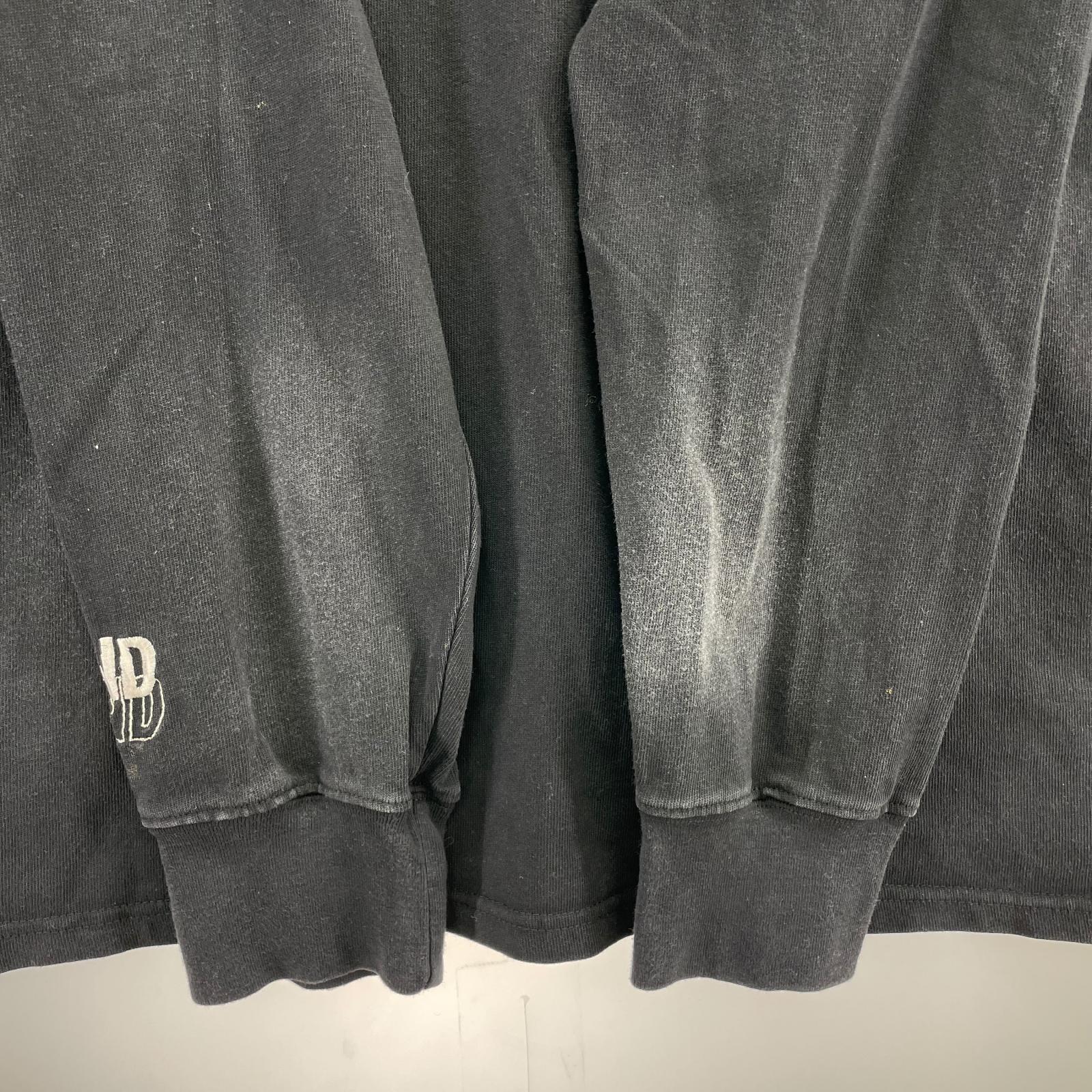 長袖Ｔシャツ SULFUR DYEING LOGO L/S/XL/ブラック ブラック