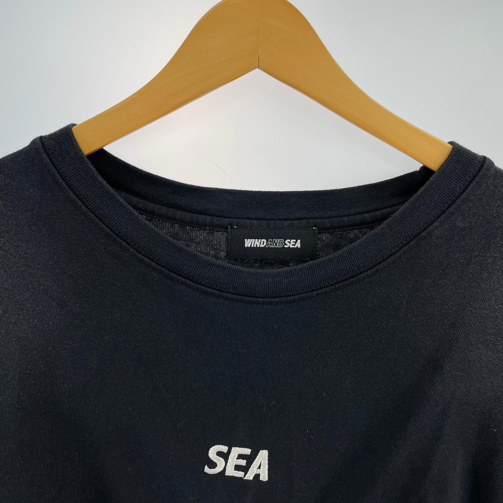 長袖Ｔシャツ SULFUR DYEING LOGO L/S/XL/ブラック ブラック