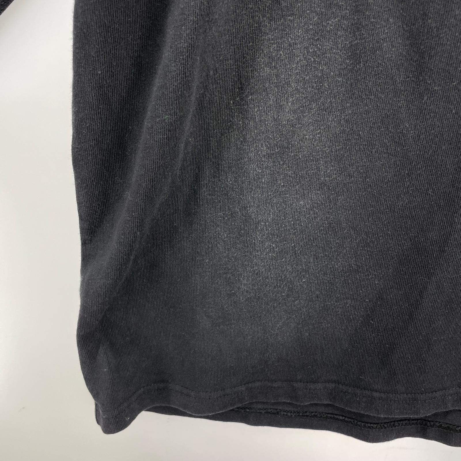 長袖Ｔシャツ SULFUR DYEING LOGO L/S/XL/ブラック ブラック