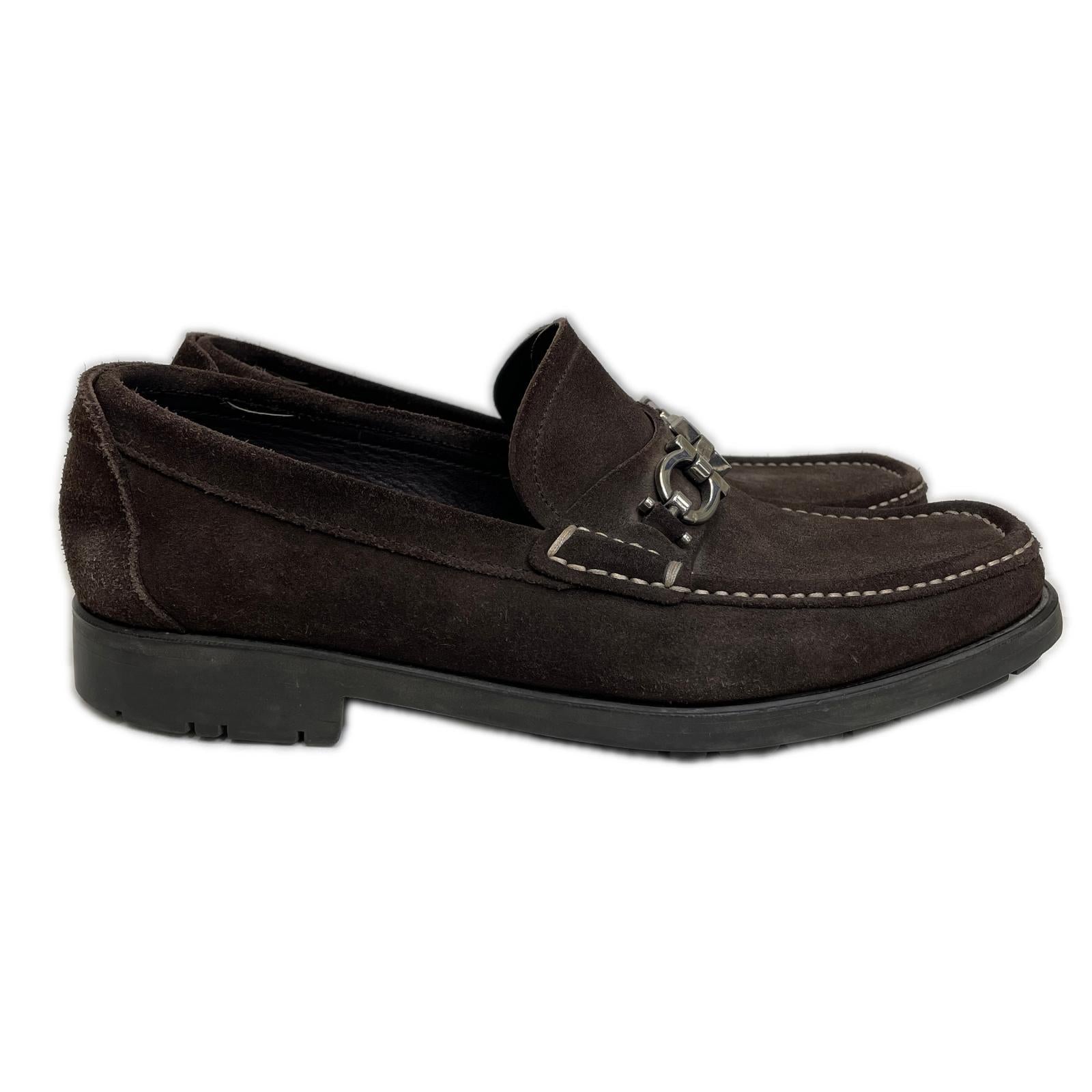 S.Ferragamo/ガンチーニビットローファー/8.5