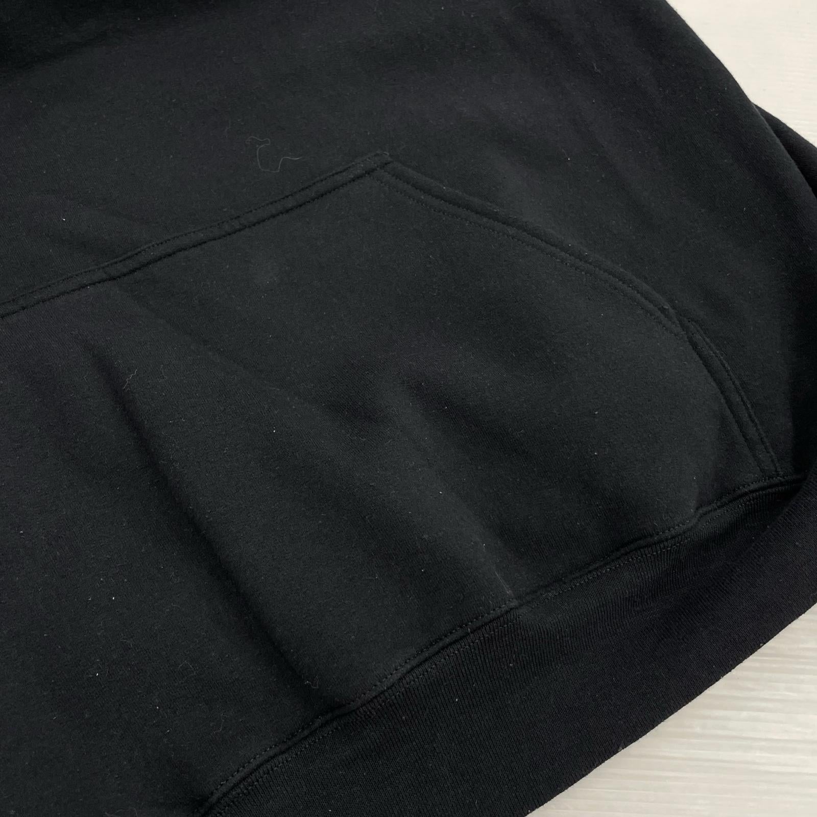 パーカー 3D LOGO HOODED SWEAT SHIRT-Ｌ L ブラック