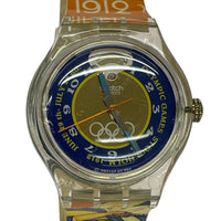 腕時計 1996 Atlanta olympic watch ブルー
