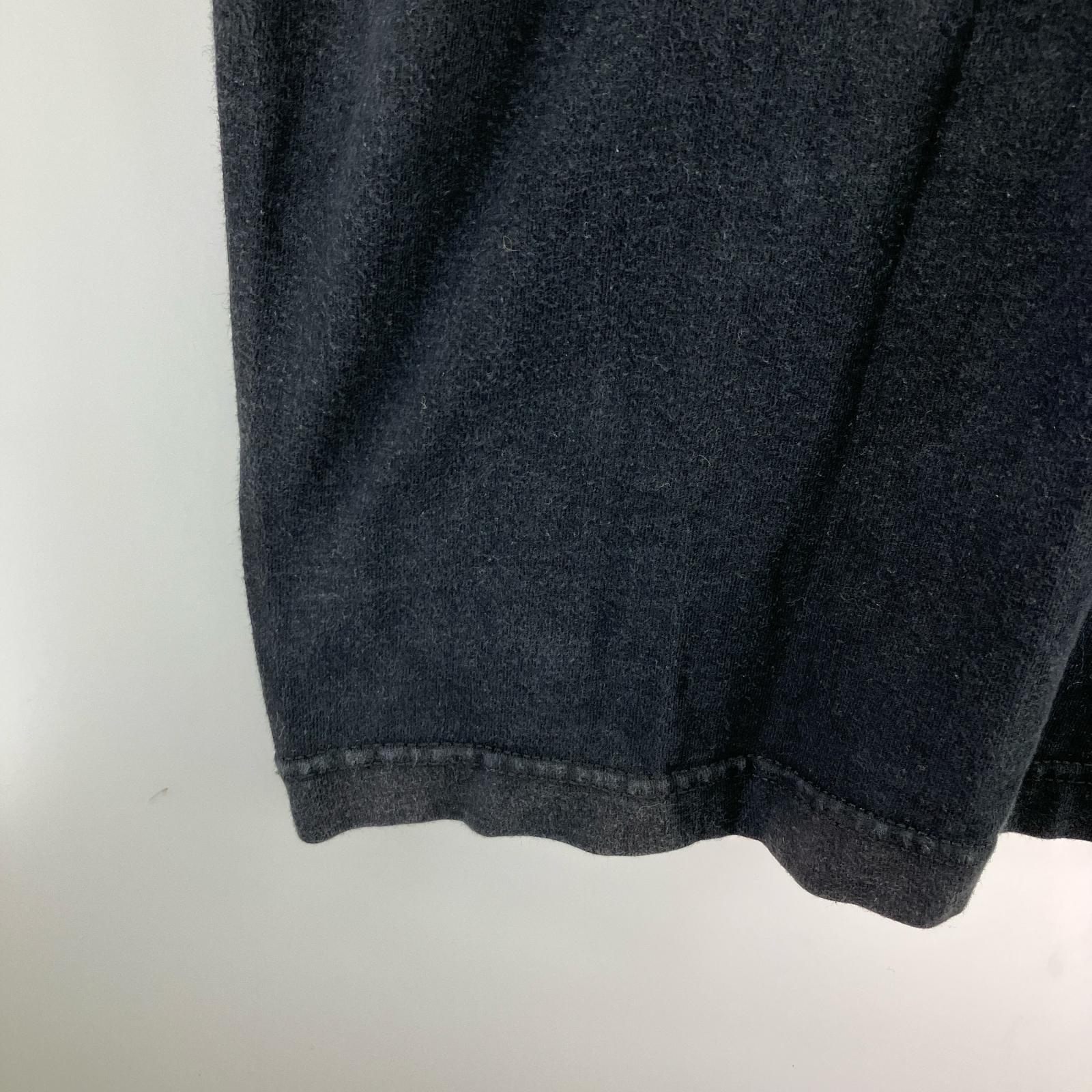 半袖Ｔシャツ ファイヤーパターン 黒 (3XL) ブラック