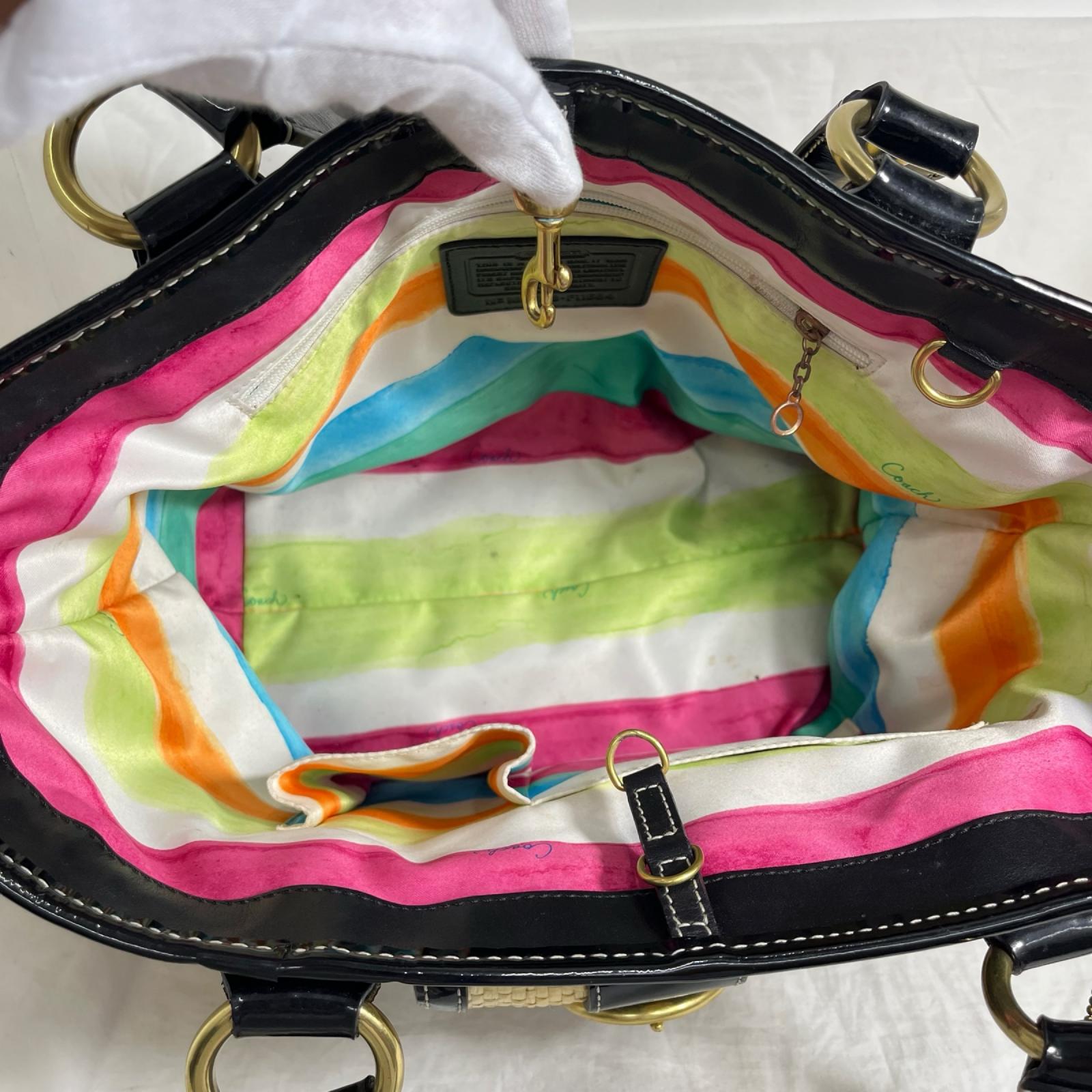 COACH ストローバッグ F11684