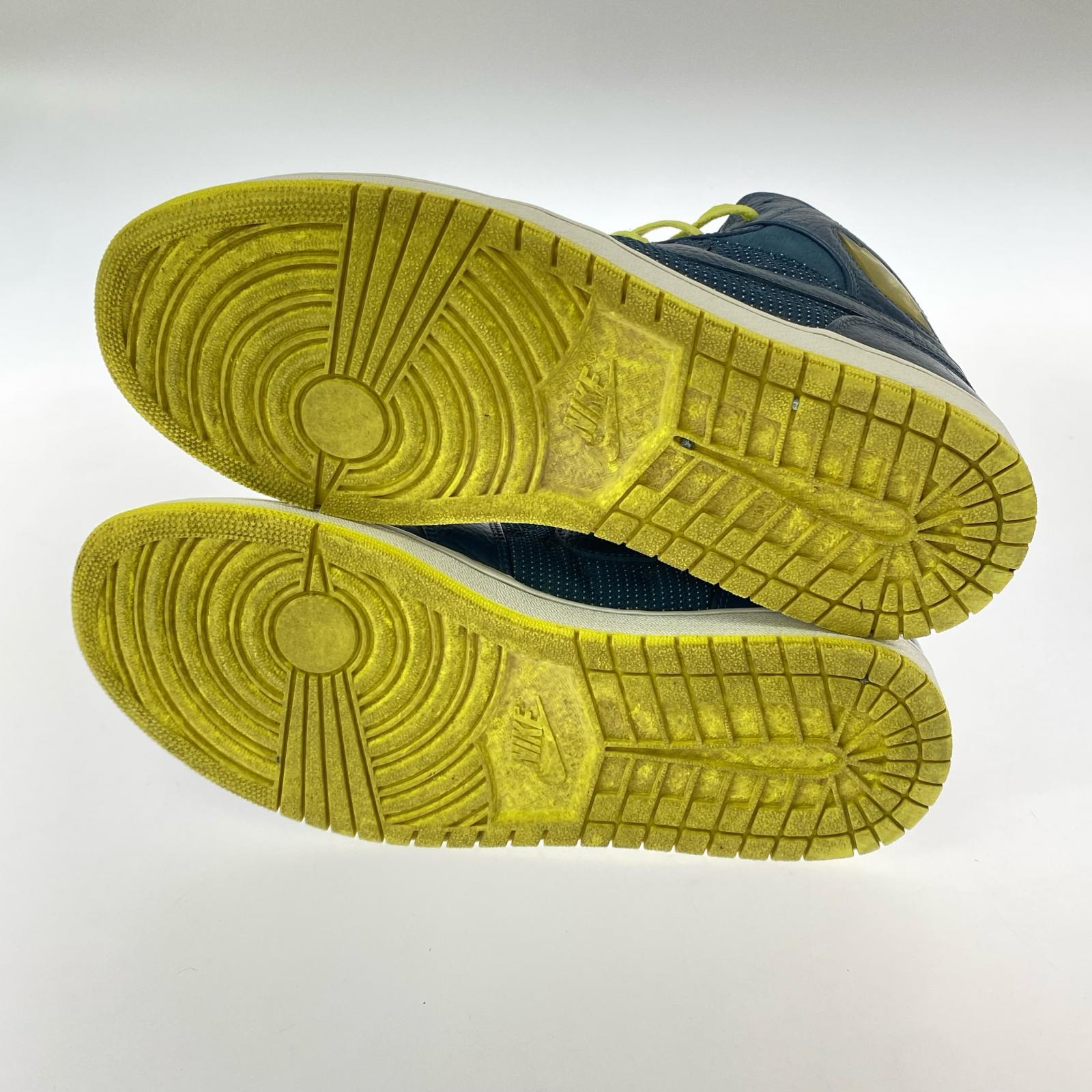スニーカー Nike Air Jordan 1 Retro 97 青黄 (28.0) 28cm (US10 UK9 1/2 EU46) ブルー