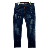 デニムパンツ SKATER JEAN　50 50 ブルー