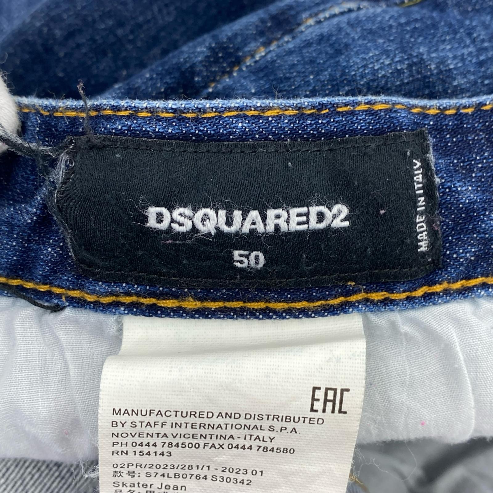 デニムパンツ SKATER JEAN　50 50 ブルー