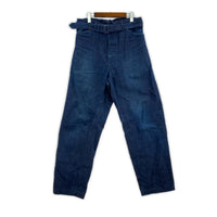 デニムパンツ COMOLI ベルテットデニムパンツ K01-03005 (2) 2 ブルー