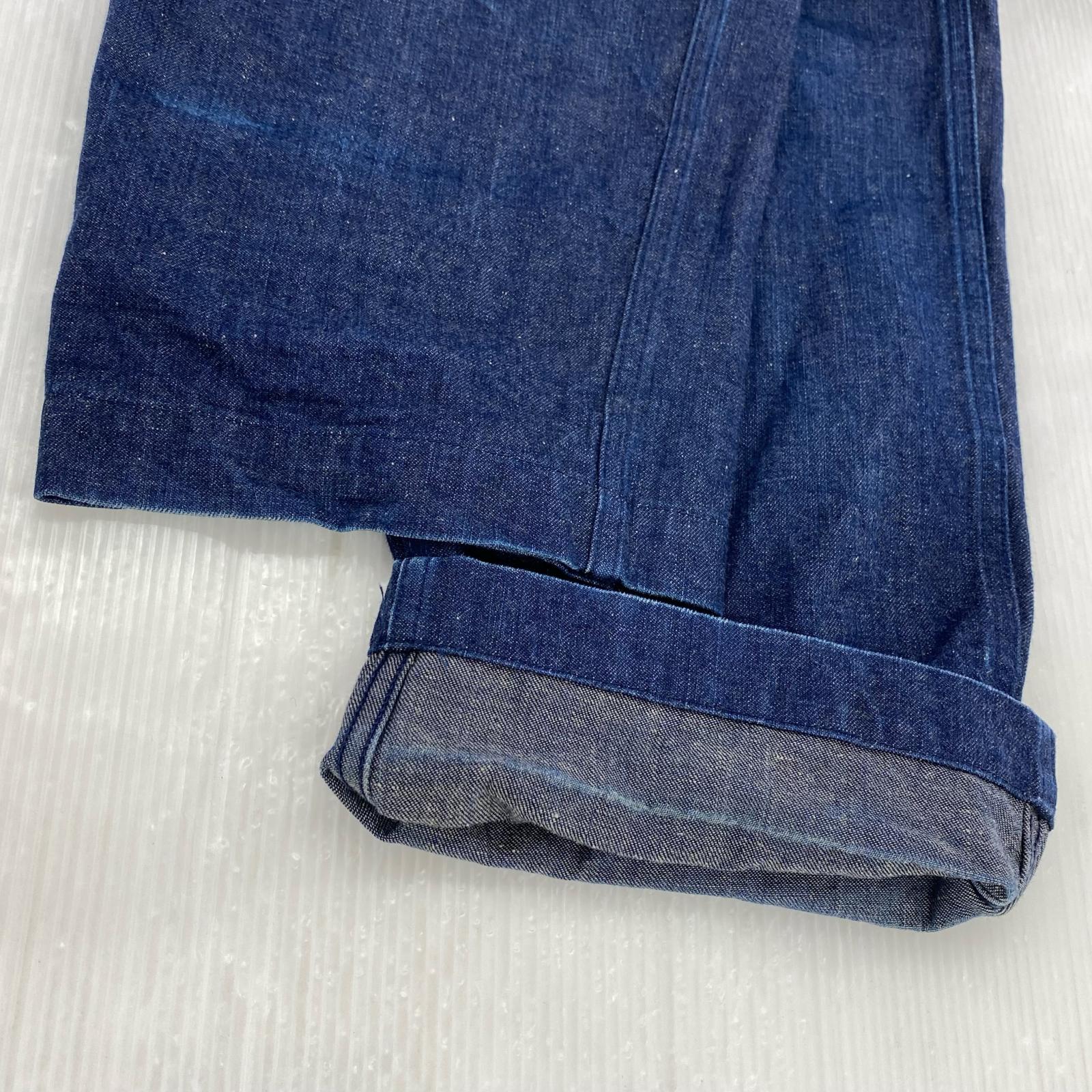 デニムパンツ COMOLI ベルテットデニムパンツ K01-03005 (2) 2 ブルー