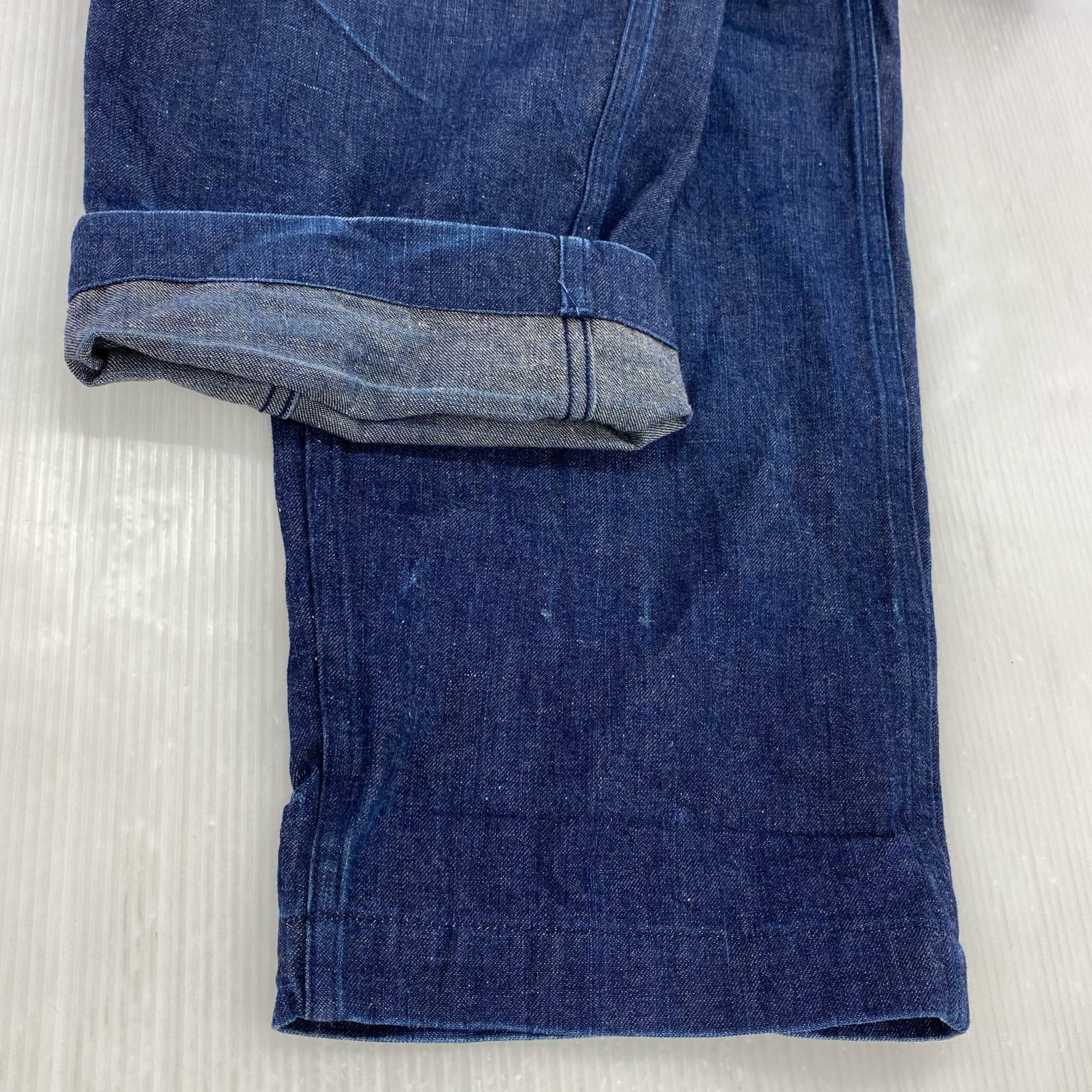 デニムパンツ COMOLI ベルテットデニムパンツ K01-03005 (2) 2 ブルー