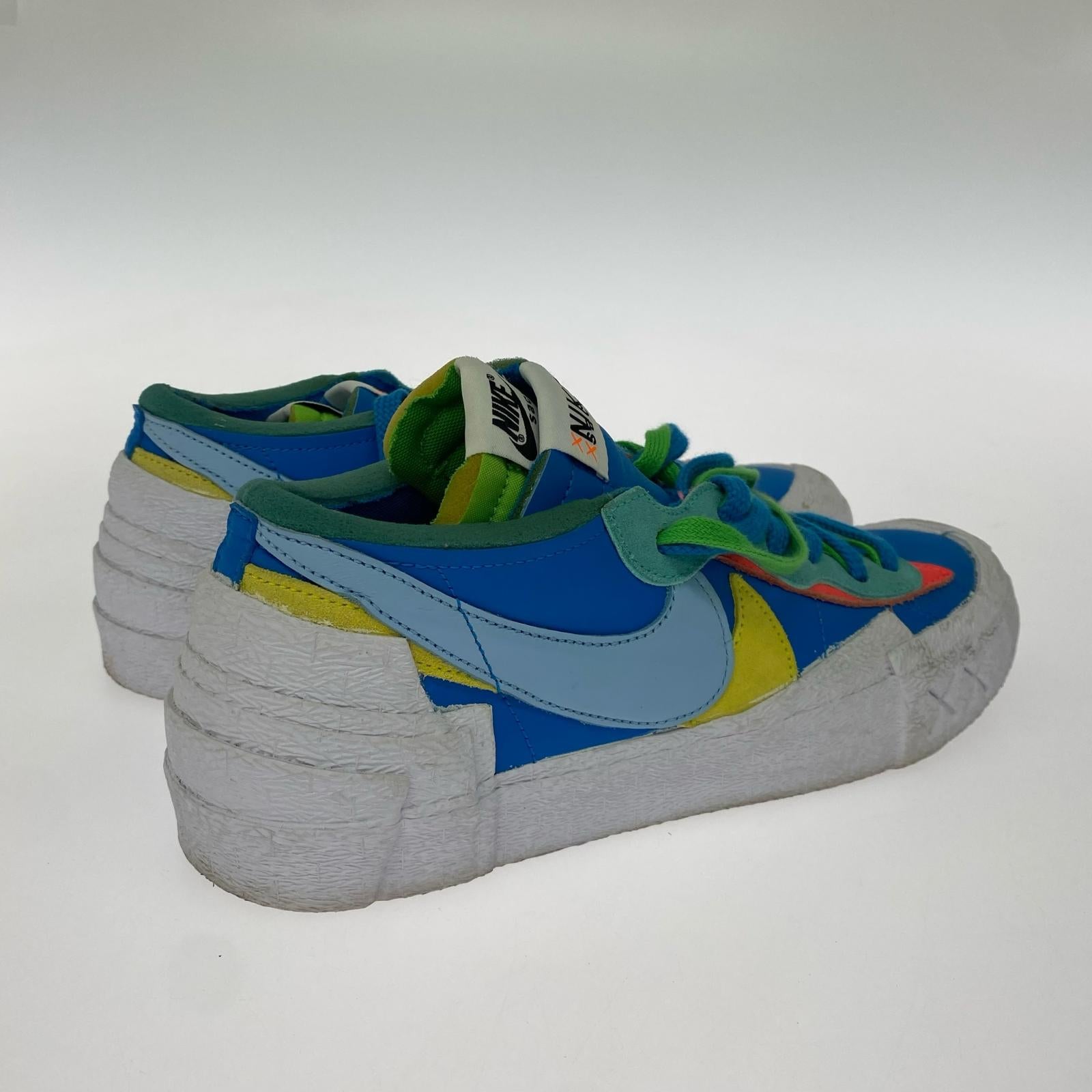スニーカー ×KAWS×Sacai BLAZER LOW NEPTUNE BLUE 27cm 27cm (US9 UK8 1/2 EU44) ブルー