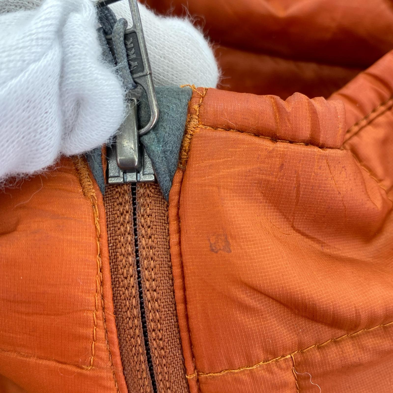 ブルゾン NANO PUFF JACKET L オレンジ