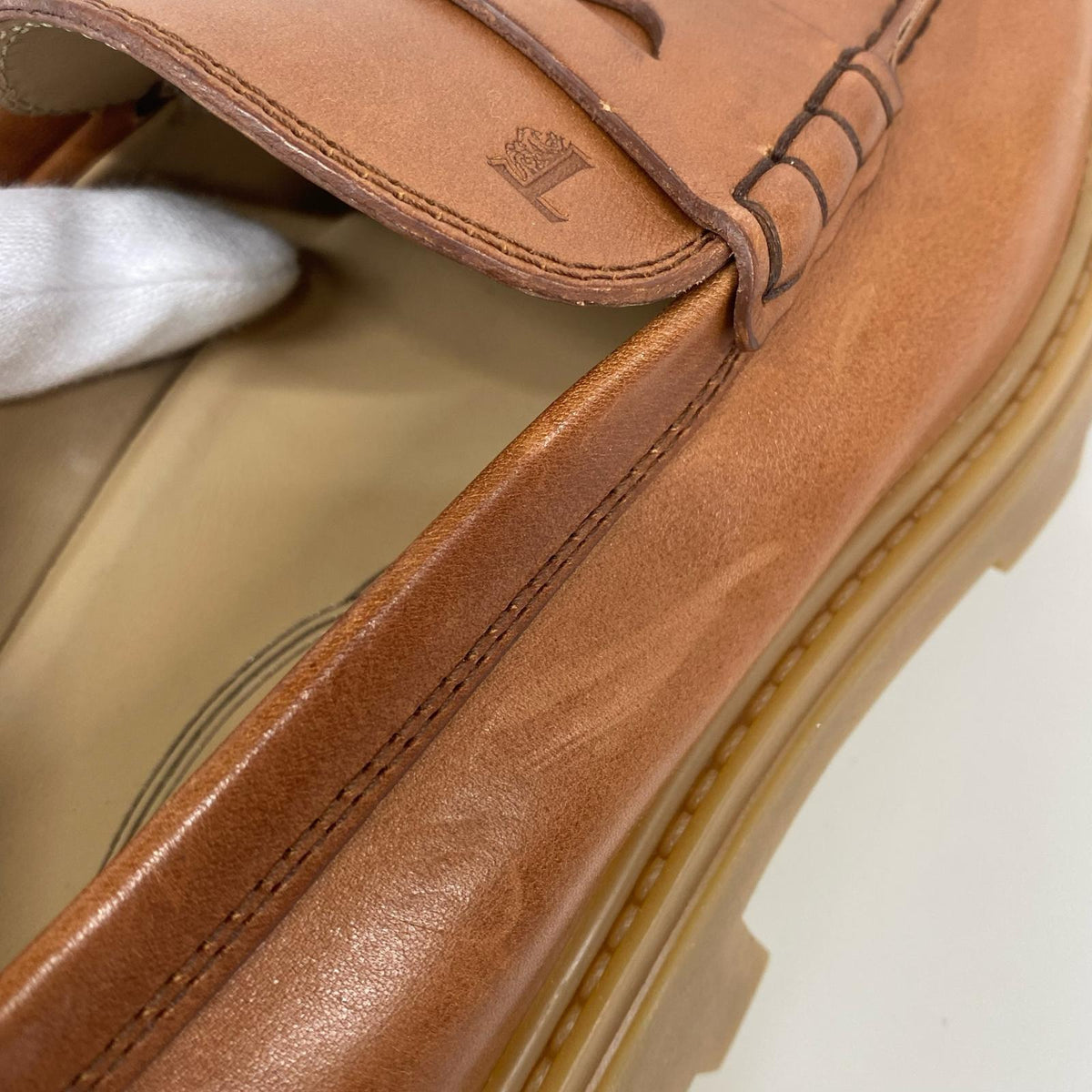 シューズ TOD’S コインローファー ６1/2A ブラウン ブラウン