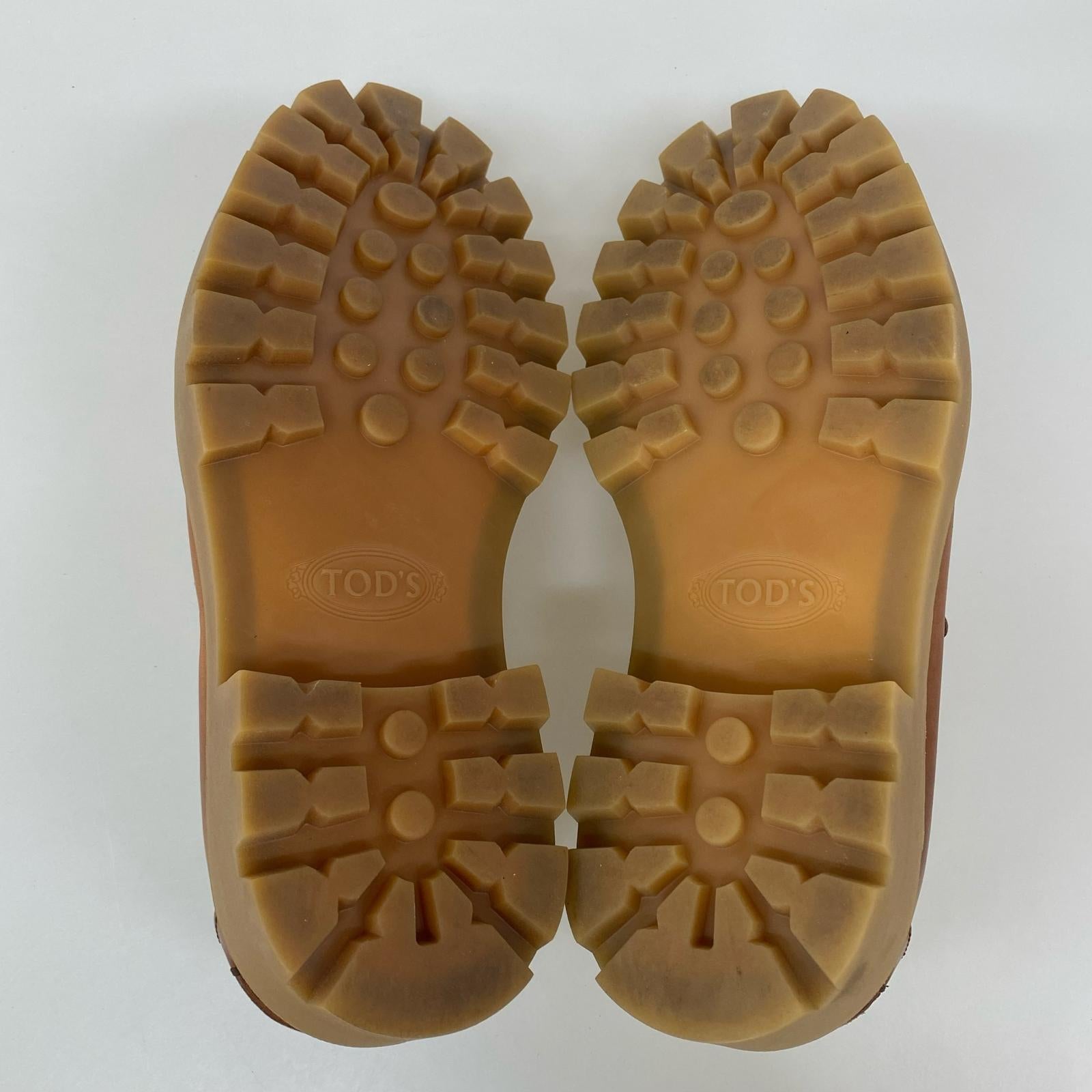 シューズ TOD’S コインローファー ６1/2A ブラウン ブラウン