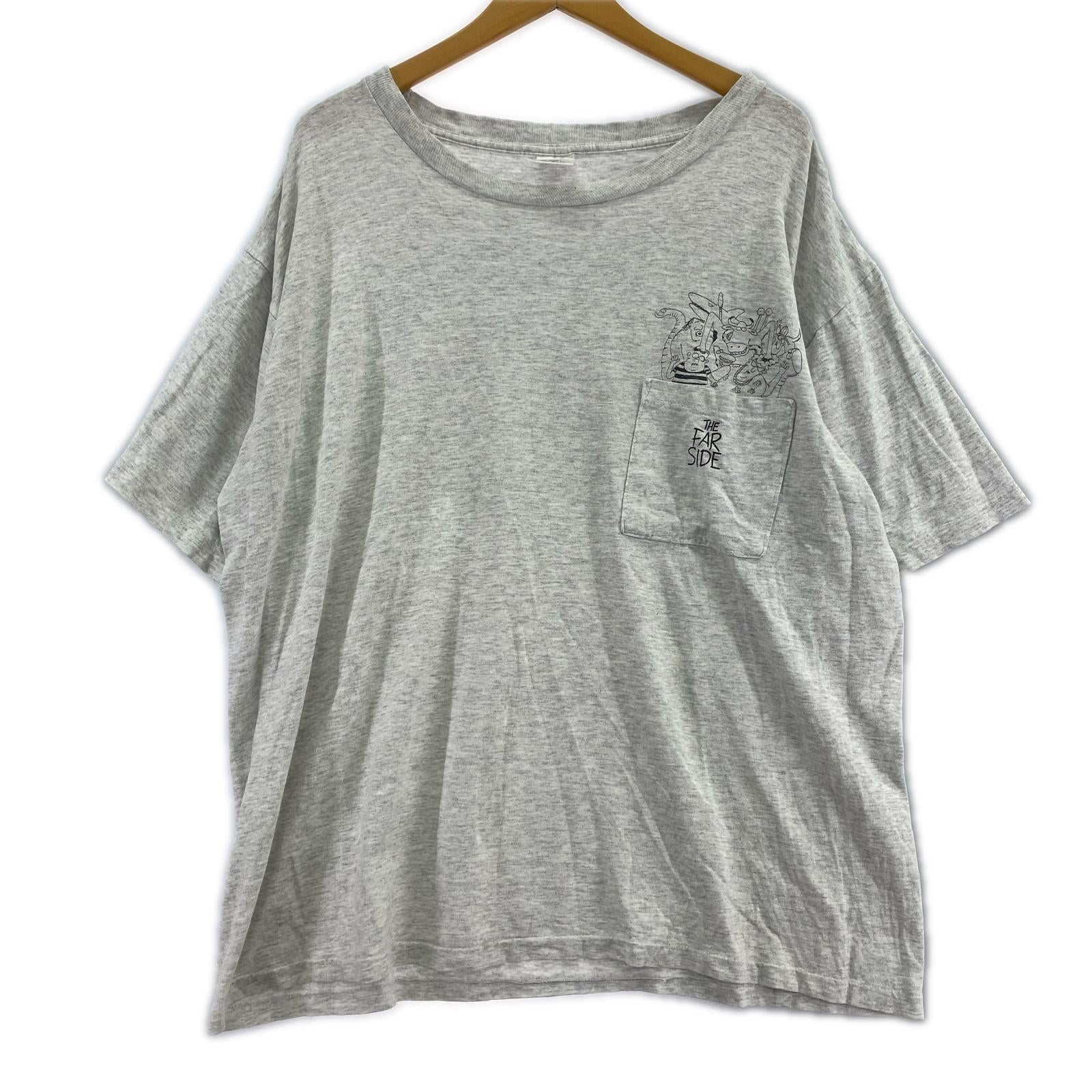 半袖Ｔシャツ 90s THE FAR SIDE Tシャツ グレー