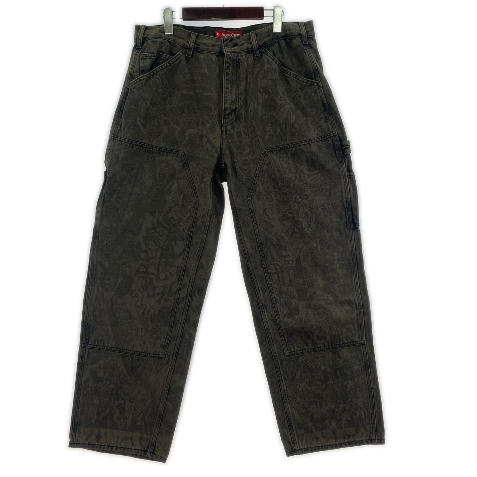 パンツ 24FW Double Knee Painter Pant Liberty 34 34 ブラウン