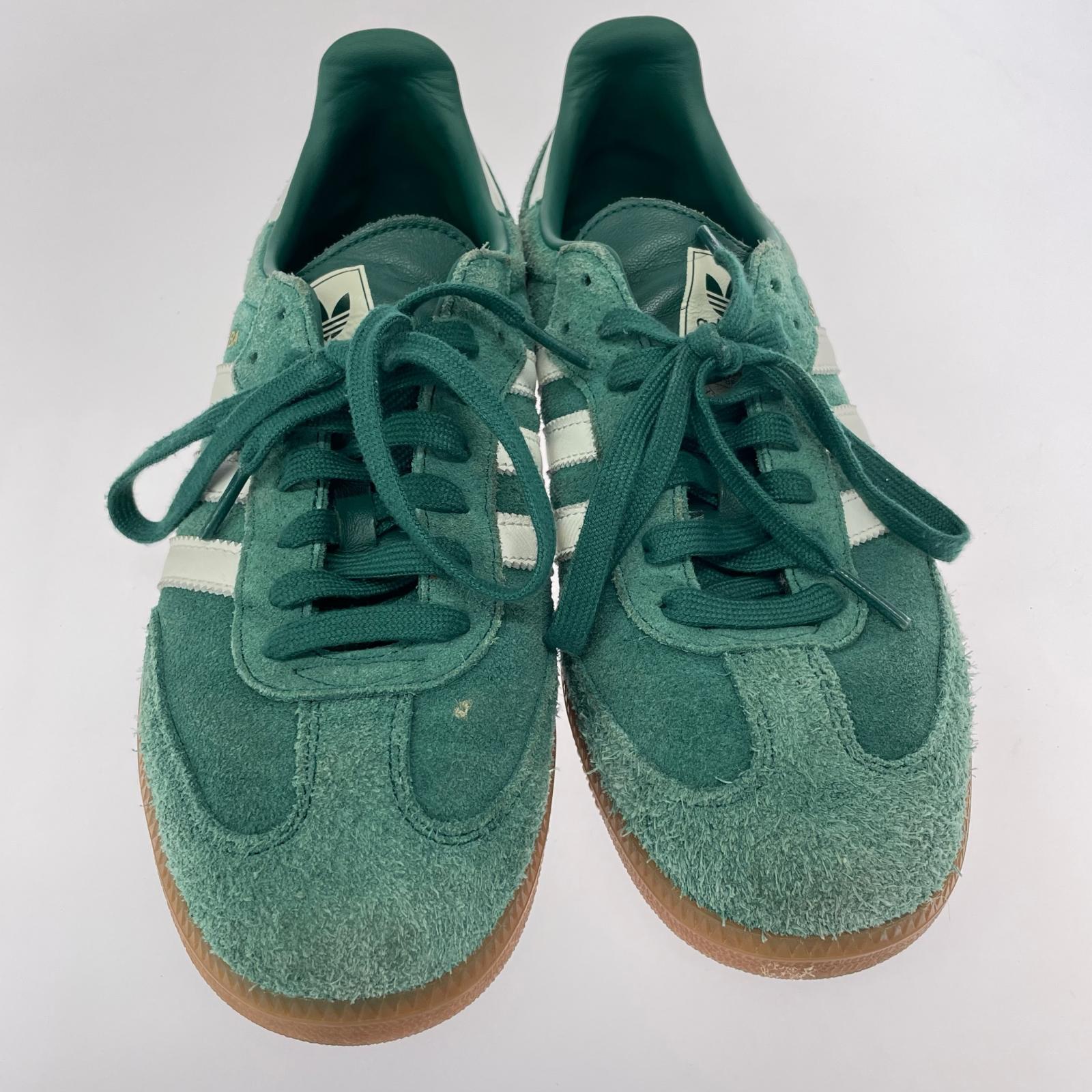 スニーカー adidas サンバ HP7902 27cm (US9 UK8 1/2 EU44) グリーン