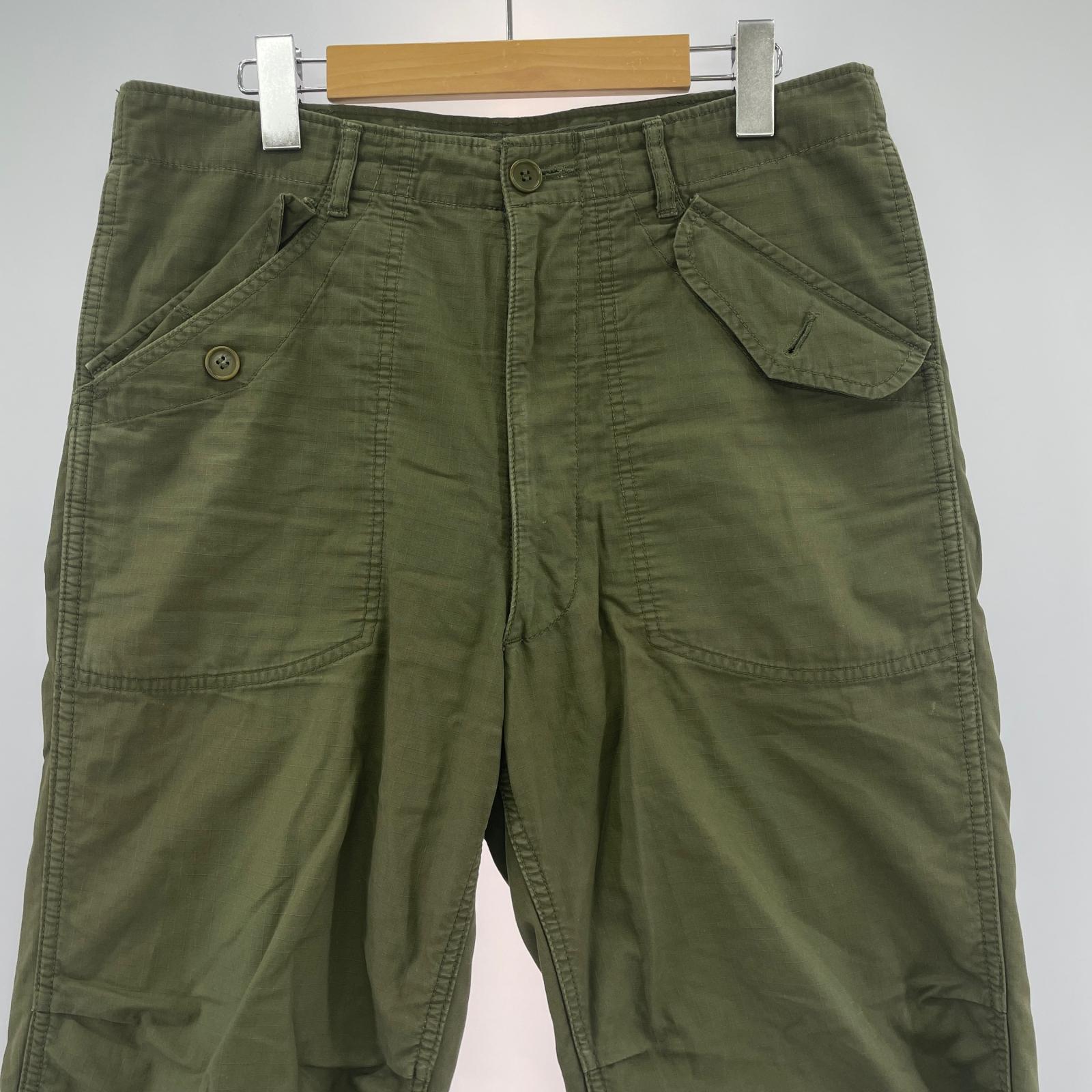 パンツ HOMME 21SS リップストップ カーゴパンツ カーキ (S) S カーキ