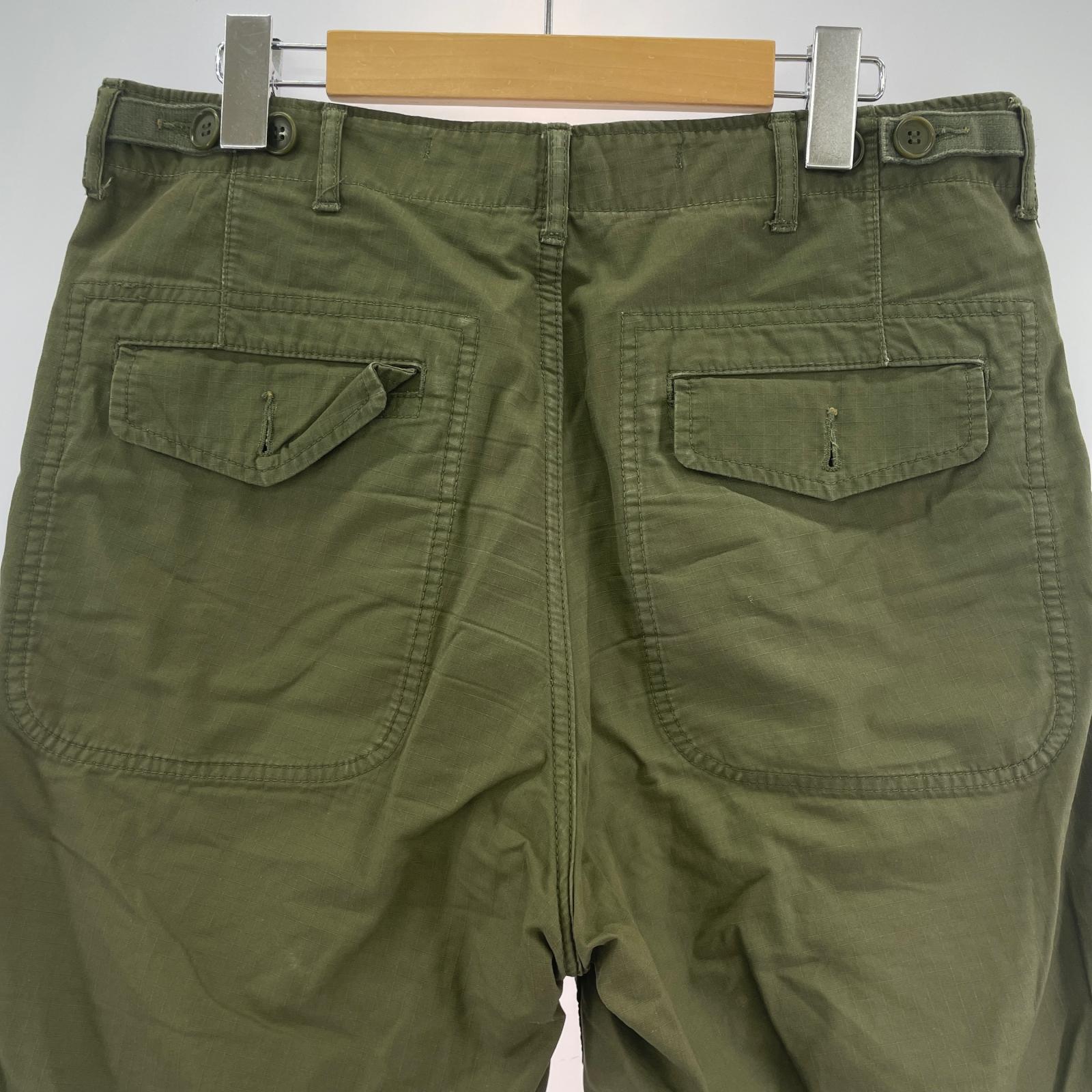 パンツ HOMME 21SS リップストップ カーゴパンツ カーキ (S) S カーキ