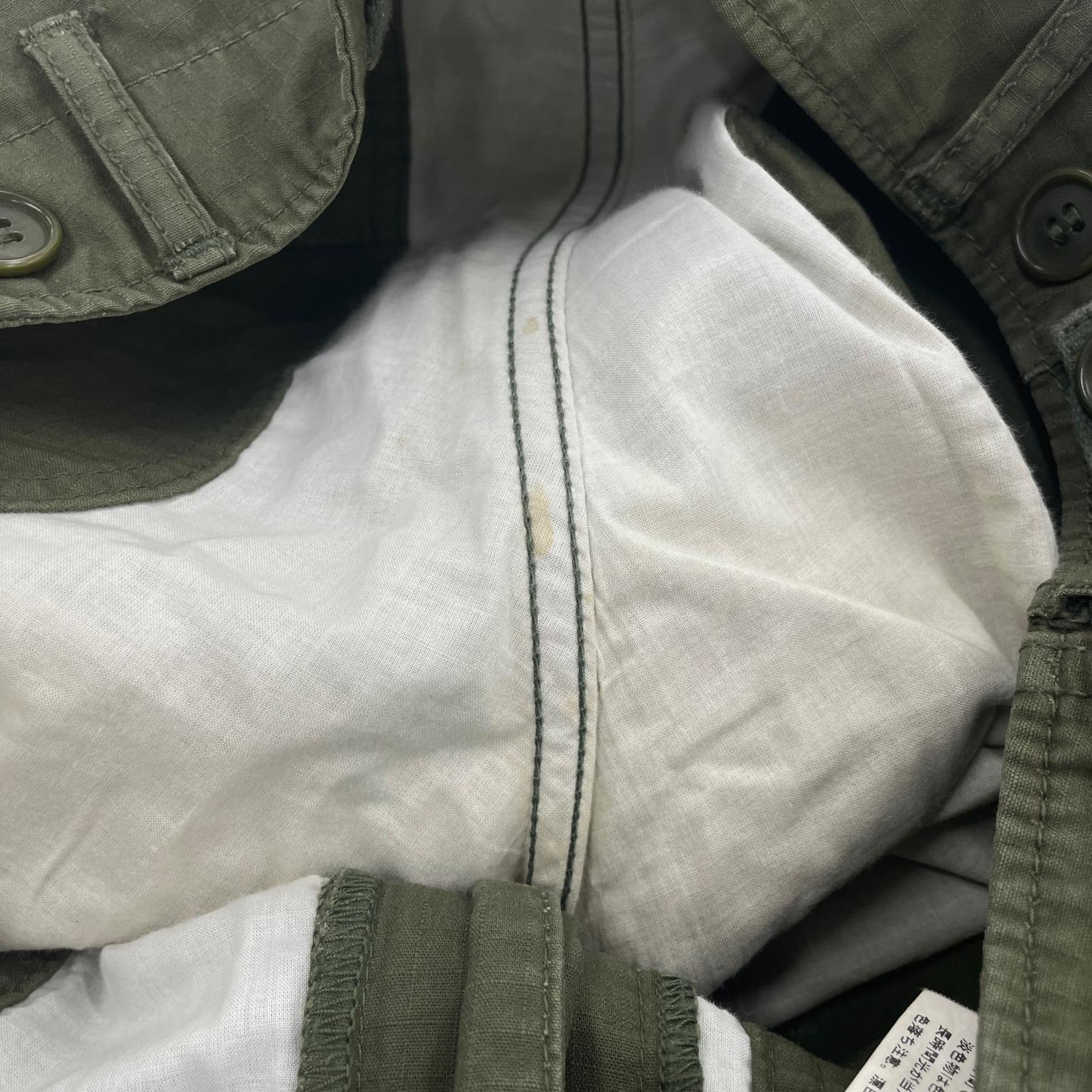 パンツ HOMME 21SS リップストップ カーゴパンツ カーキ (S) S カーキ