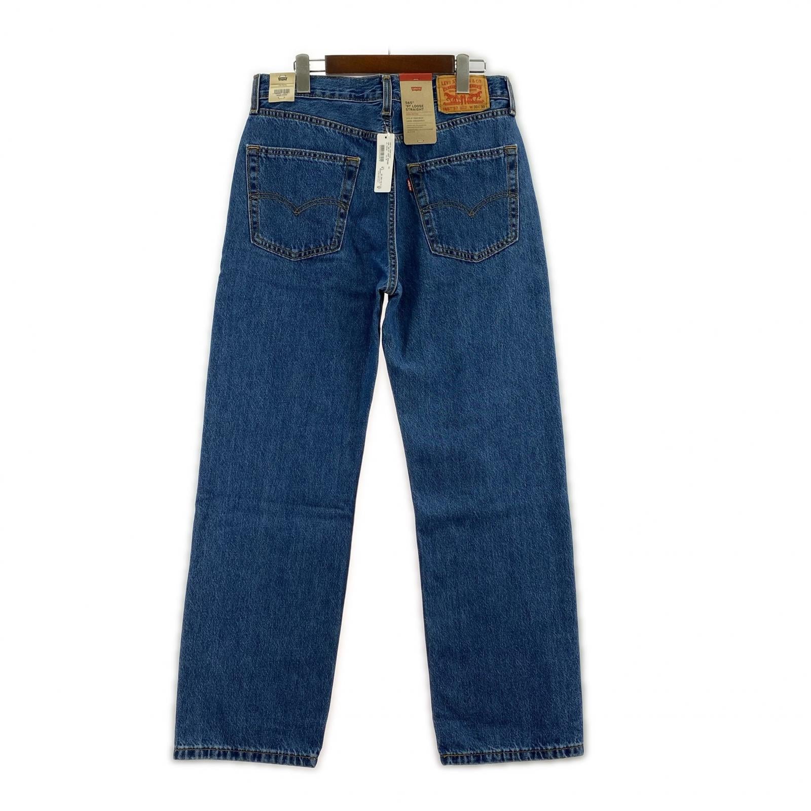 デニムパンツ 565 '97 LOOSE STRAIGHT BLUE W30 30 ブルー