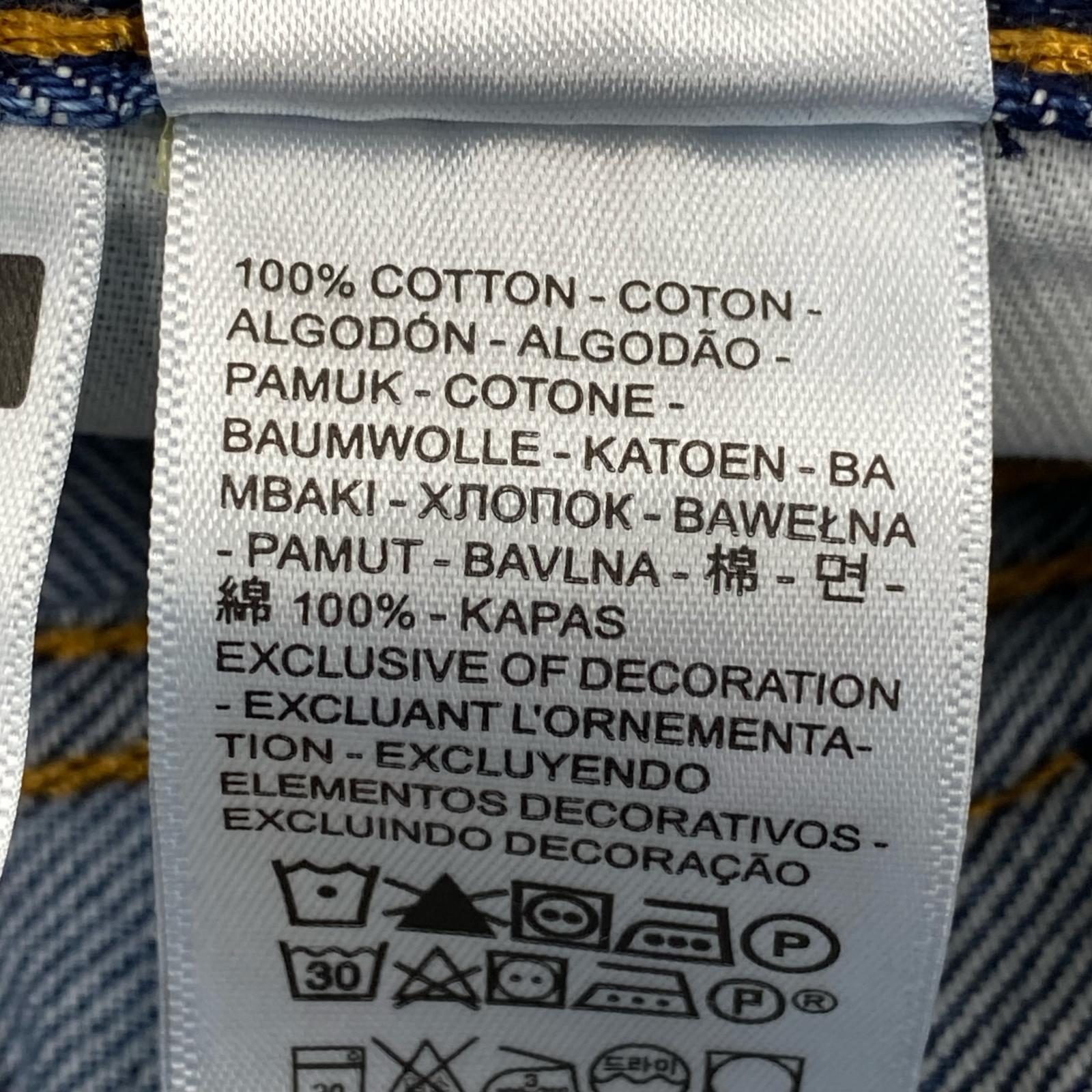 デニムパンツ 565 '97 LOOSE STRAIGHT BLUE W30 30 ブルー