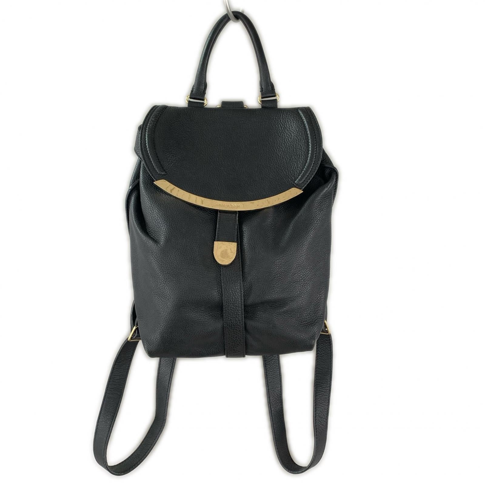 リュック・デイパック SEE BY CHLOE リュックサック・バックパック ブラック