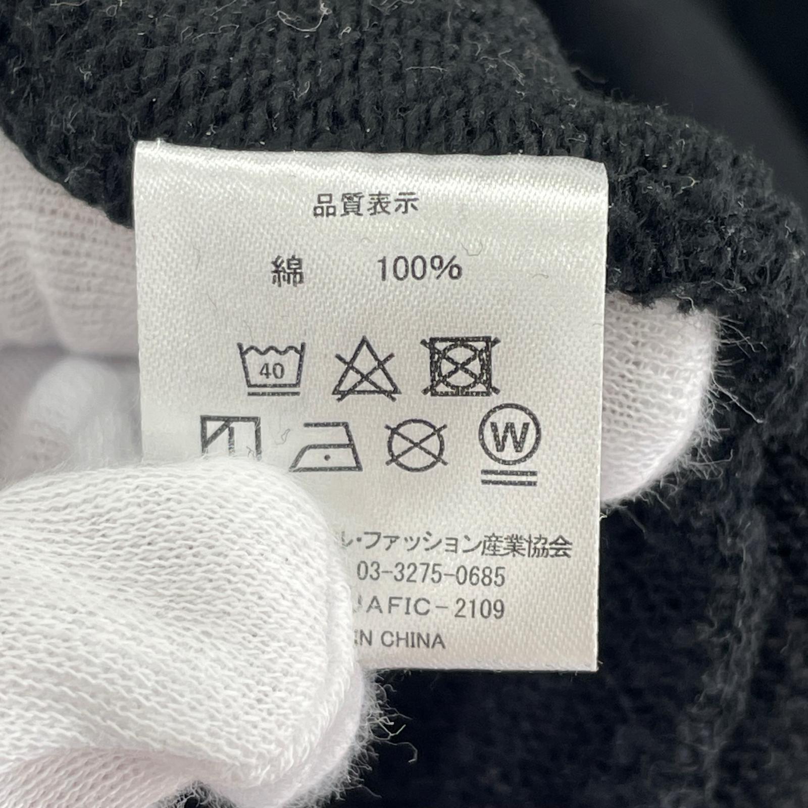 スウェット CROSS STTCH （L） L ブラック