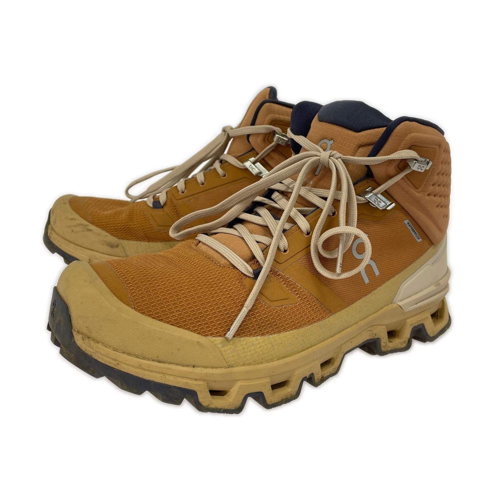 スニーカー on ハイカットスニーカー(27.5cm) 27.5cm (US9 1/2 UK9 EU45) ブラウン