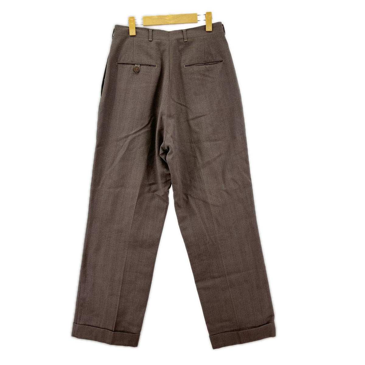 パンツ 60s-70s頃 スラックスパンツ W30 グレー