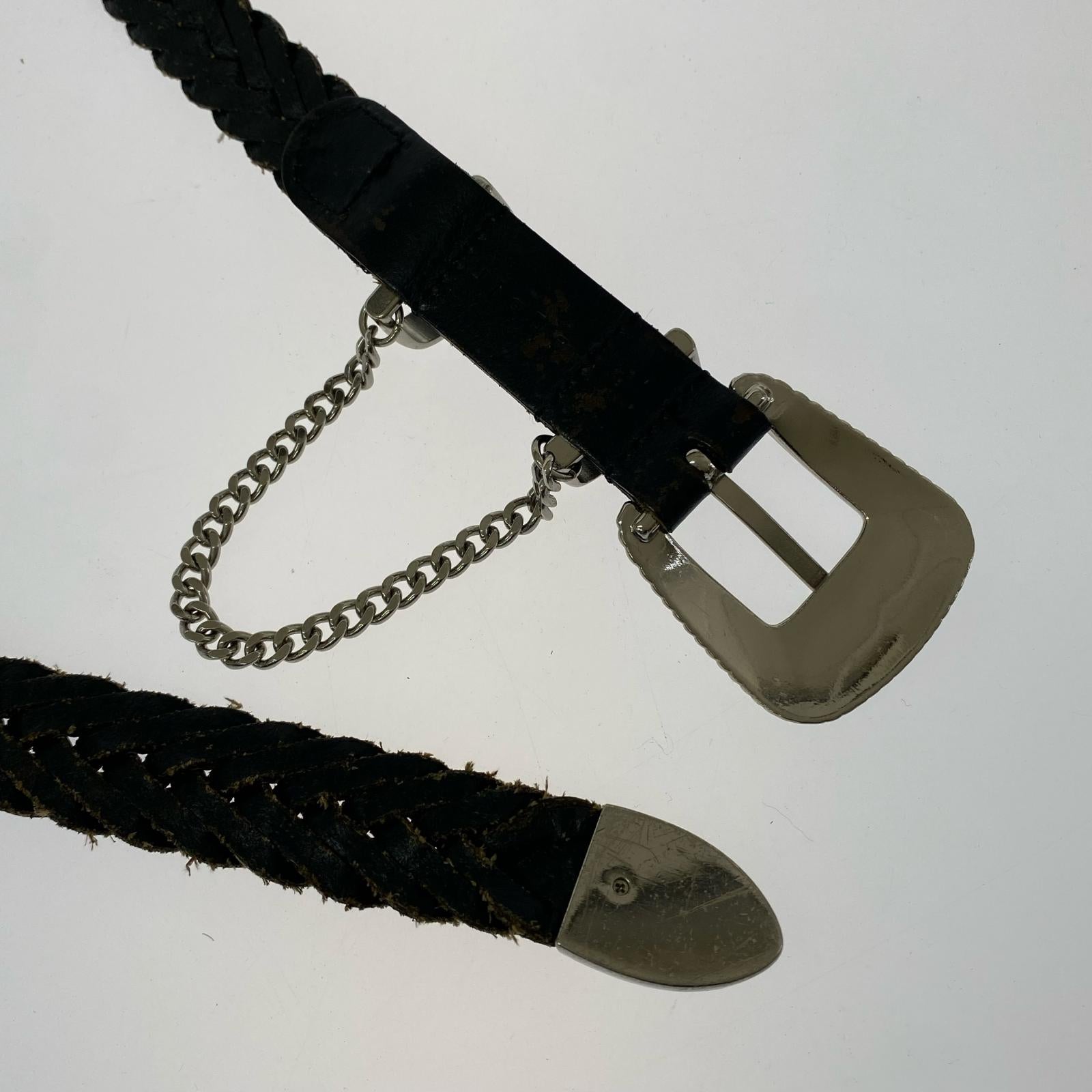 その他アクセサリー JieDa WESTERN BELT メッシュレザーベルト ブラック ブラック