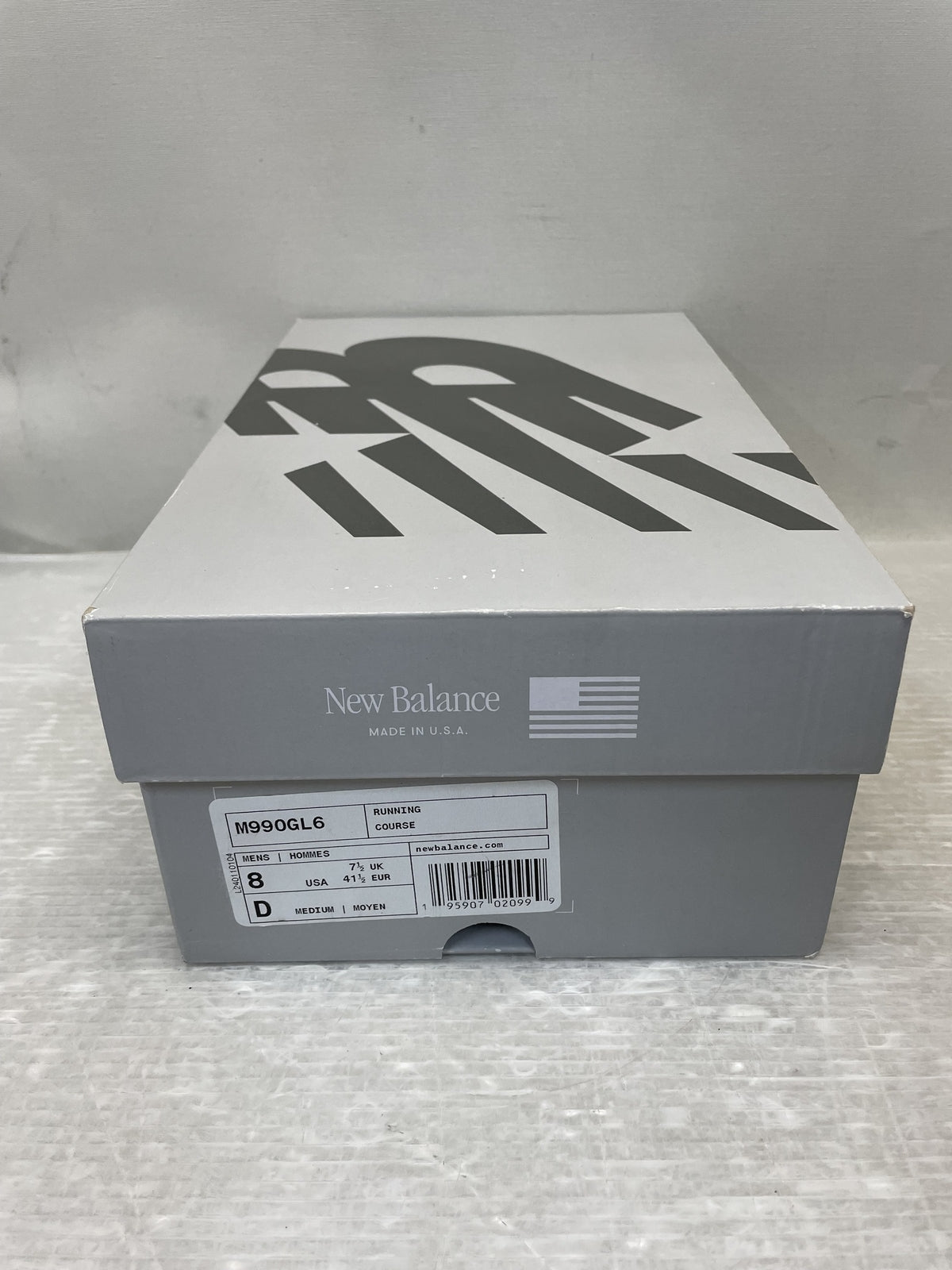 スニーカー NEW BALANCE M990GL6 8 グレー
