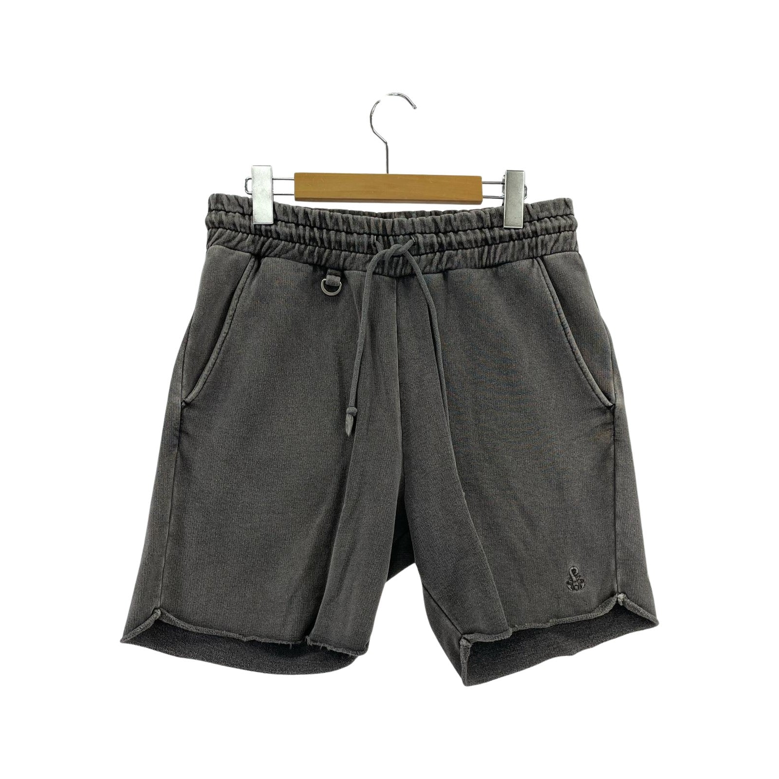 ショートパンツ FRUIT OF THE LOOM カットオフショーツ グレー S ブラック