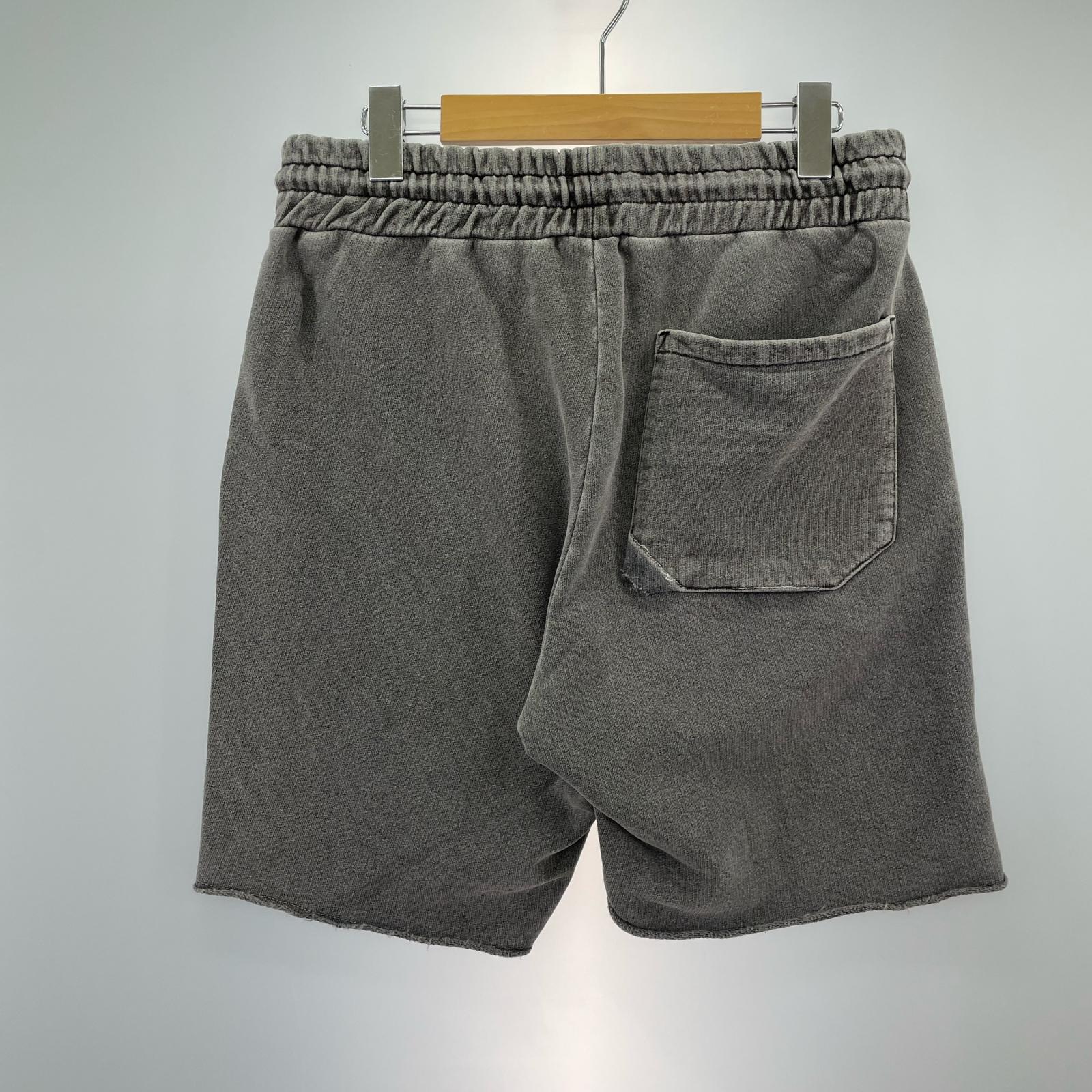ショートパンツ FRUIT OF THE LOOM カットオフショーツ グレー S ブラック