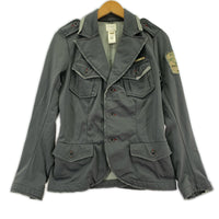 テーラードジャケット ミリタリージャケット M グレー