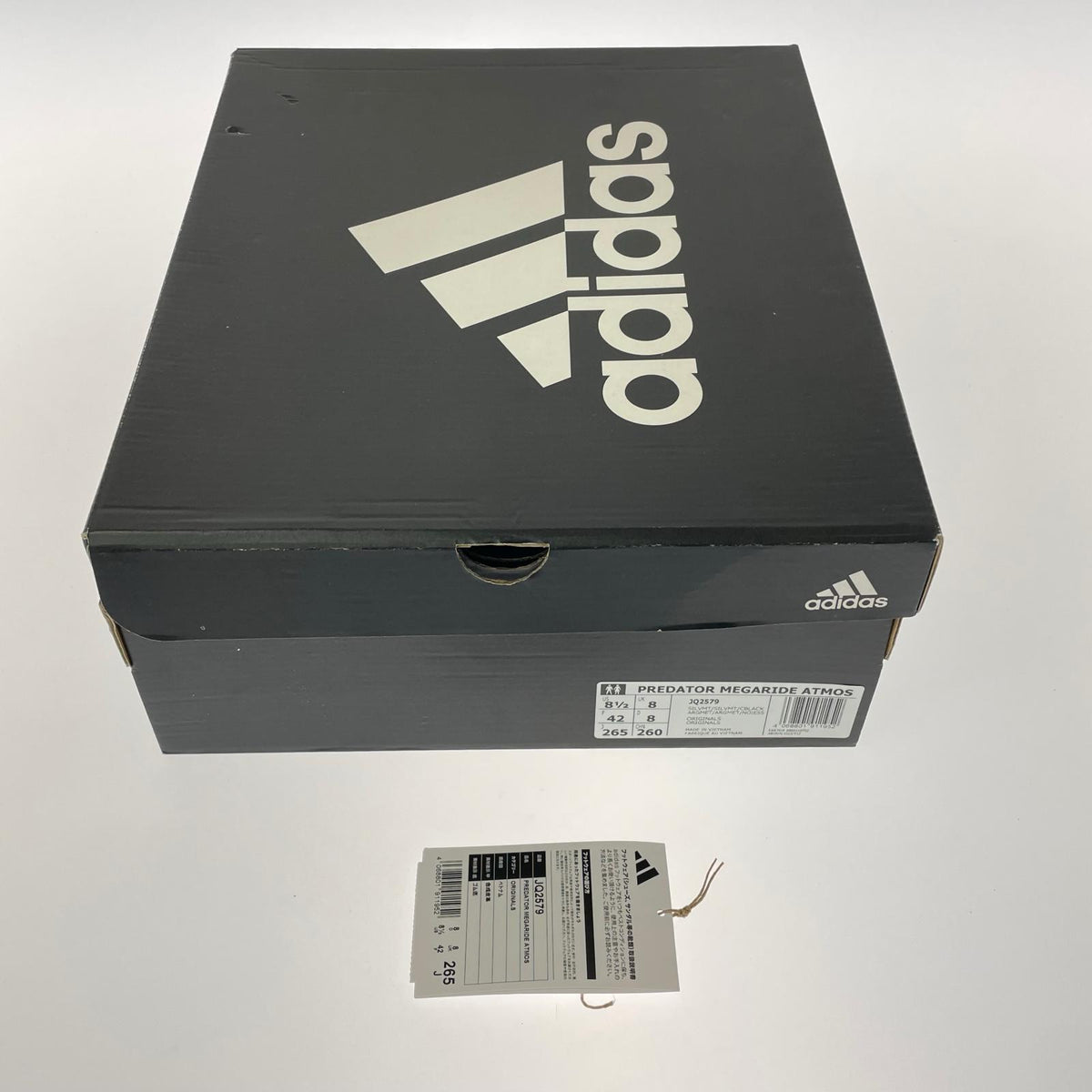 スニーカー adidas PREDATOR MEGARIDE ATOMOS JQ2579 (26.5) 26.5cm (US8 1/2 UK8 EU43) ブラック