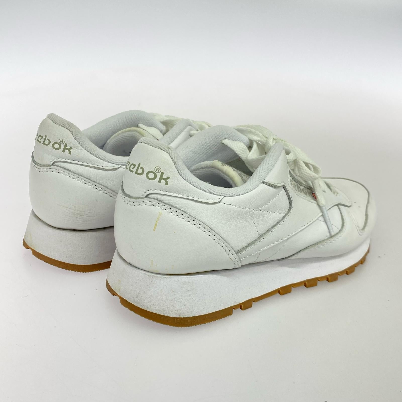 スニーカー Reebok Classic Leather 100008491 23.5cm WHT 23.5cm (US5 1/2 UK5 EU37) ホワイト