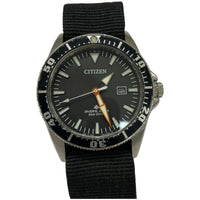 腕時計 DIVER'S200M/Eco-Drive/クォーツ時計 ブラック