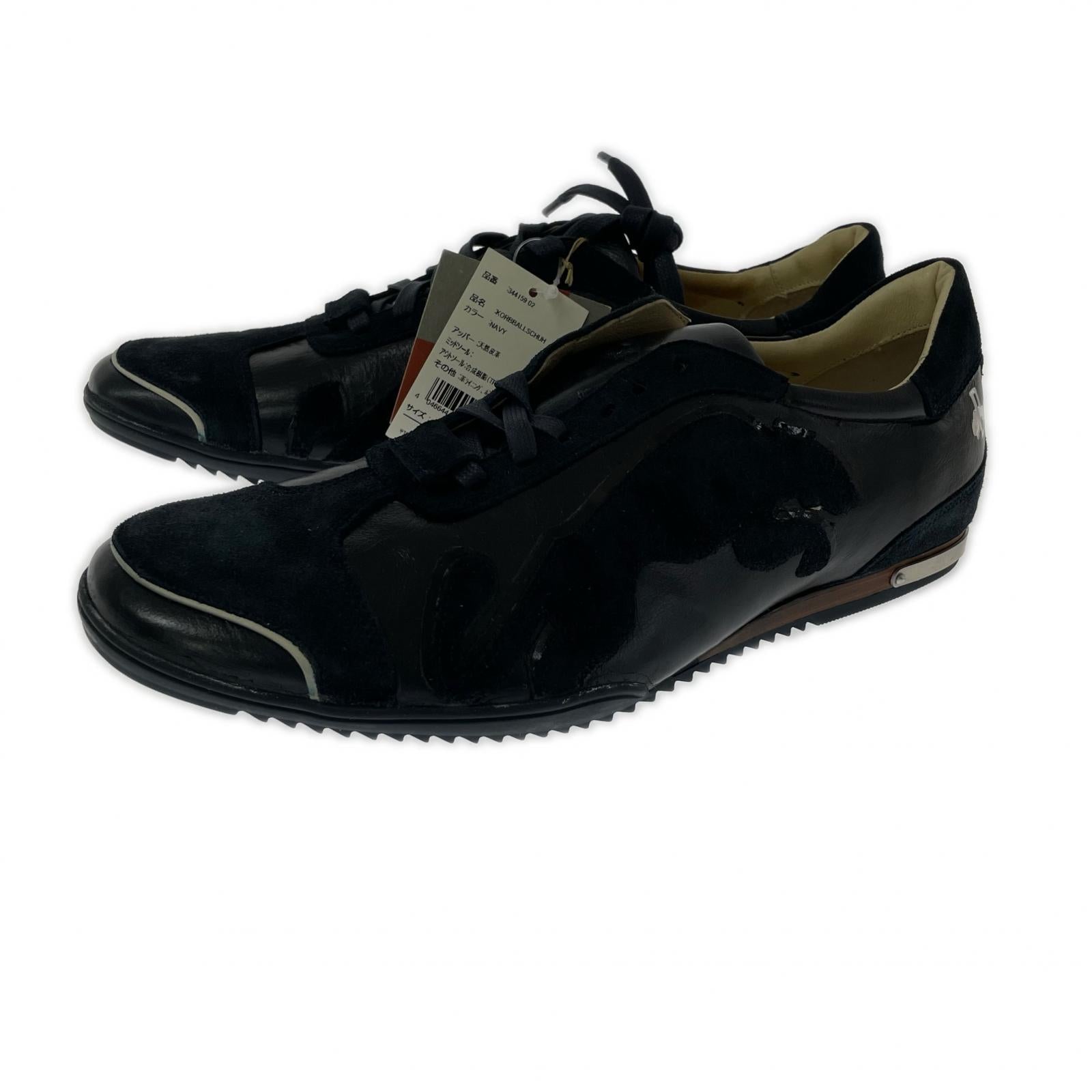 スニーカー ×RUDOLF DASSLER/KORBBALLSCHUH/27.0 27cm (US9 UK8 1/2 EU44) ネイビー
