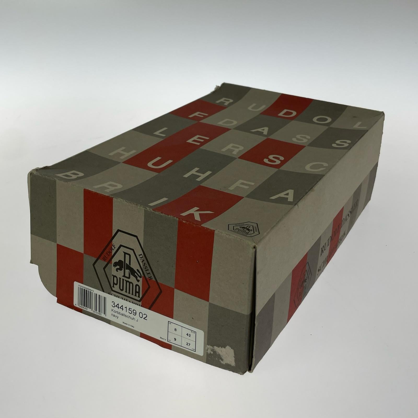 スニーカー ×RUDOLF DASSLER/KORBBALLSCHUH/27.0 27cm (US9 UK8 1/2 EU44) ネイビー