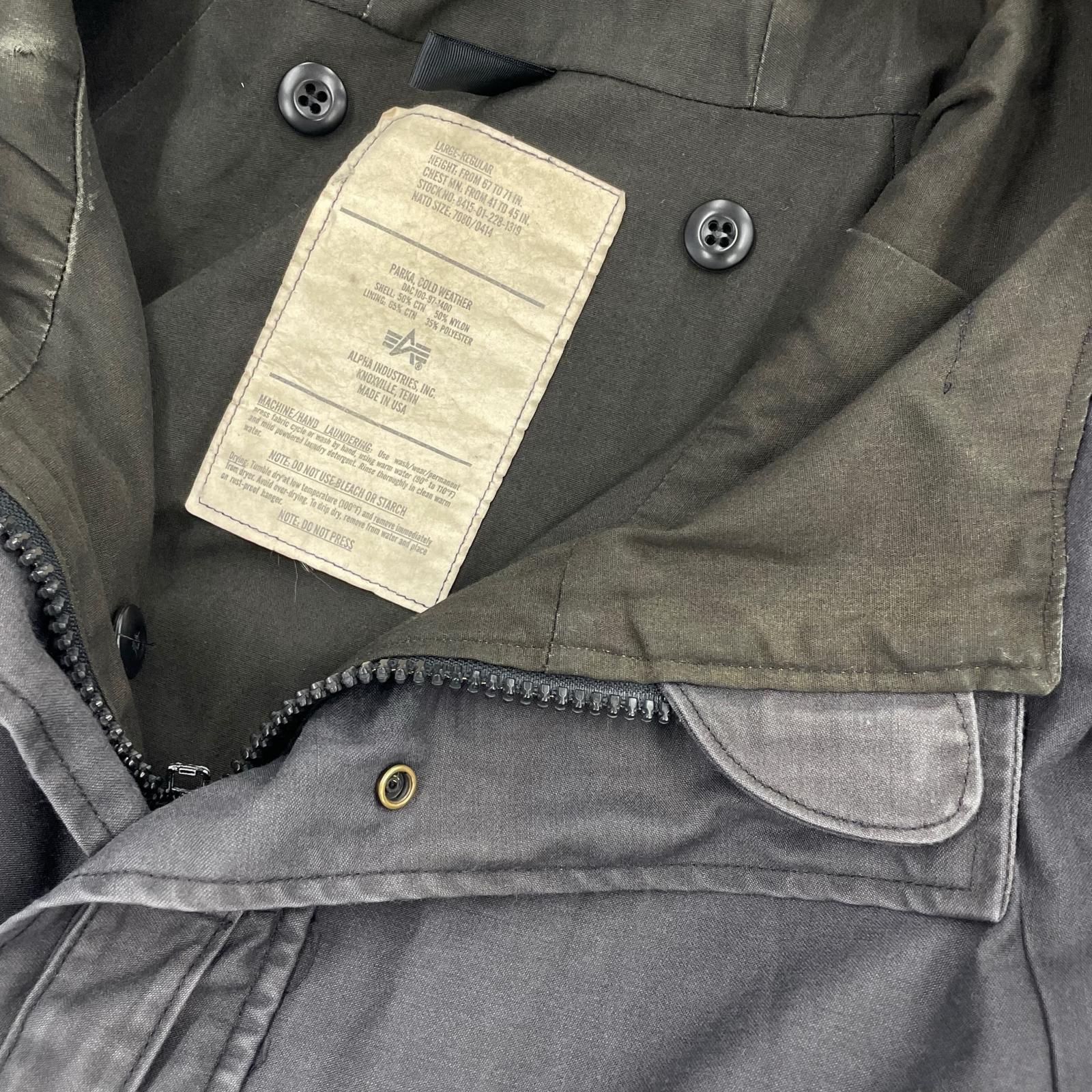 マウンテンパーカー COLD WEATHER PARKA グレー グレー