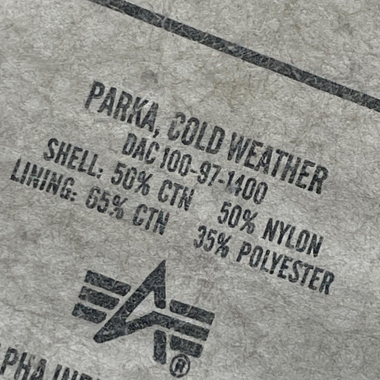 マウンテンパーカー COLD WEATHER PARKA グレー グレー