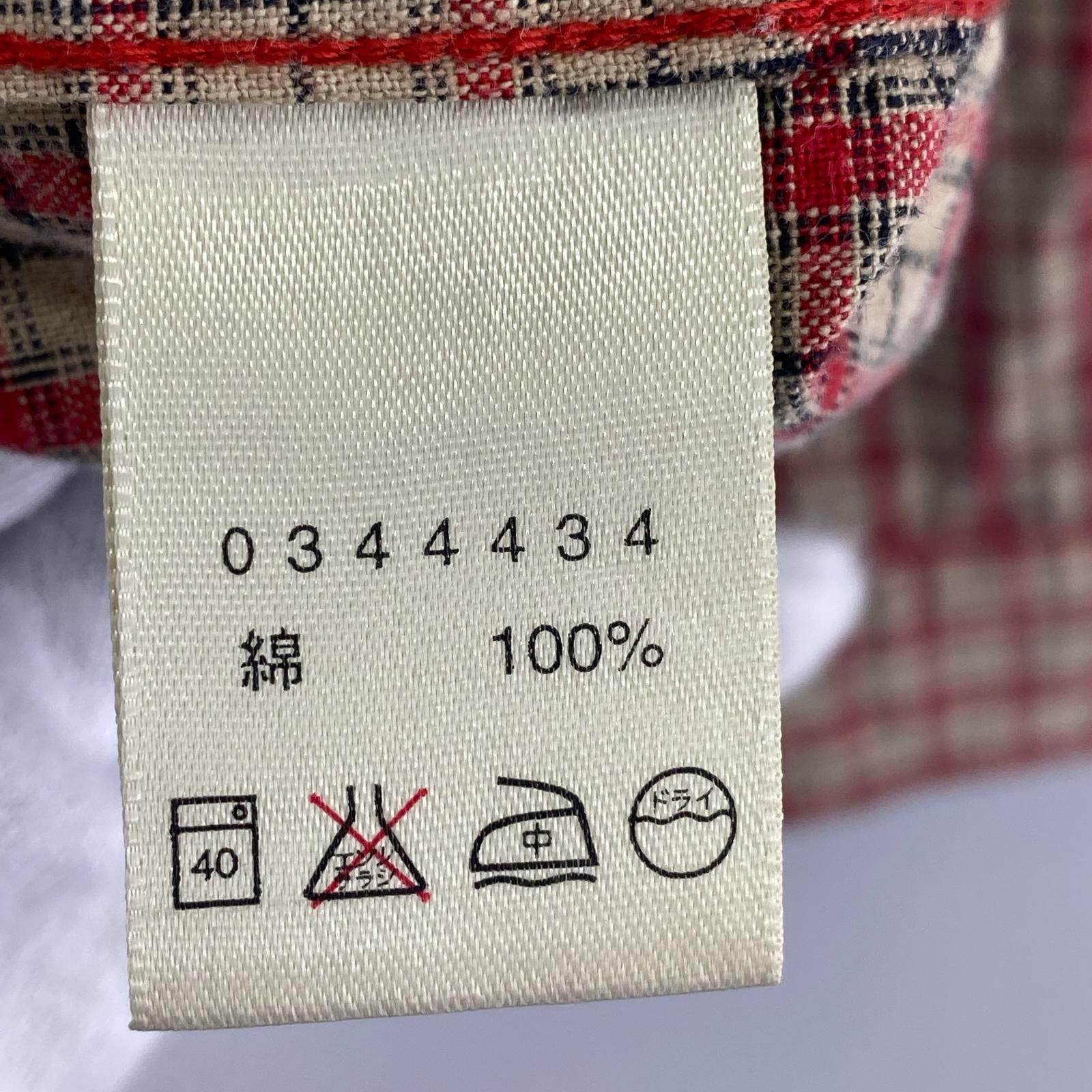長袖シャツ 90s チェック柄 L/S シャツ (M) M