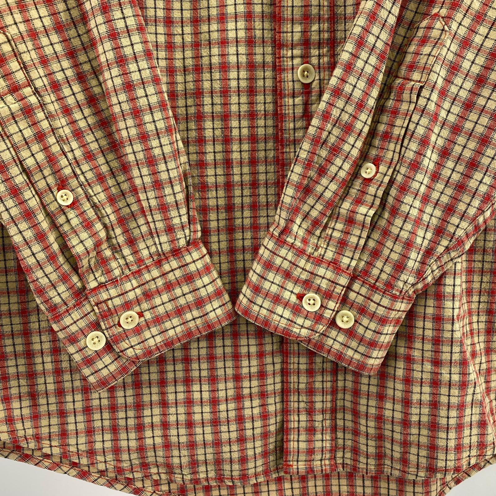 長袖シャツ 90s チェック柄 L/S シャツ (M) M