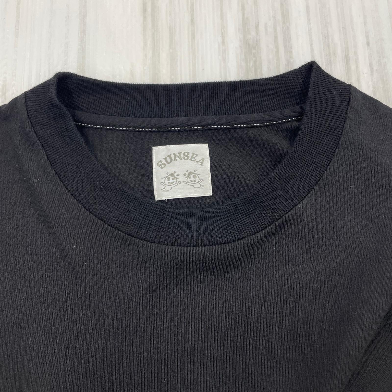 長袖Ｔシャツ BELTED LONG-T レザーベルト 1 ブラック