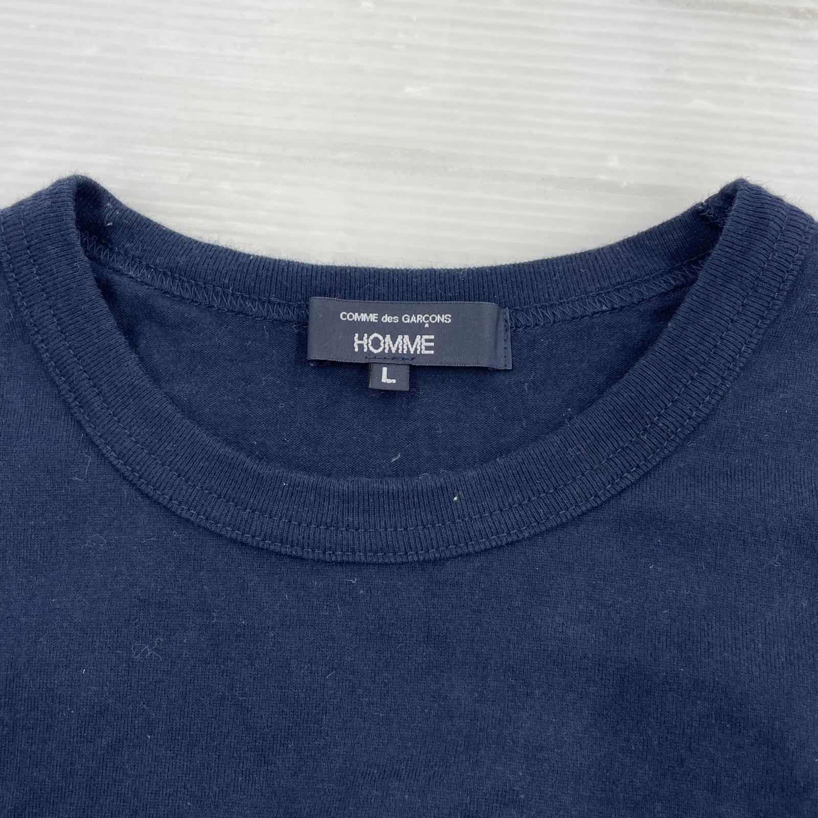 半袖Ｔシャツ ロゴプリント 綿天竺 半袖カットソー L