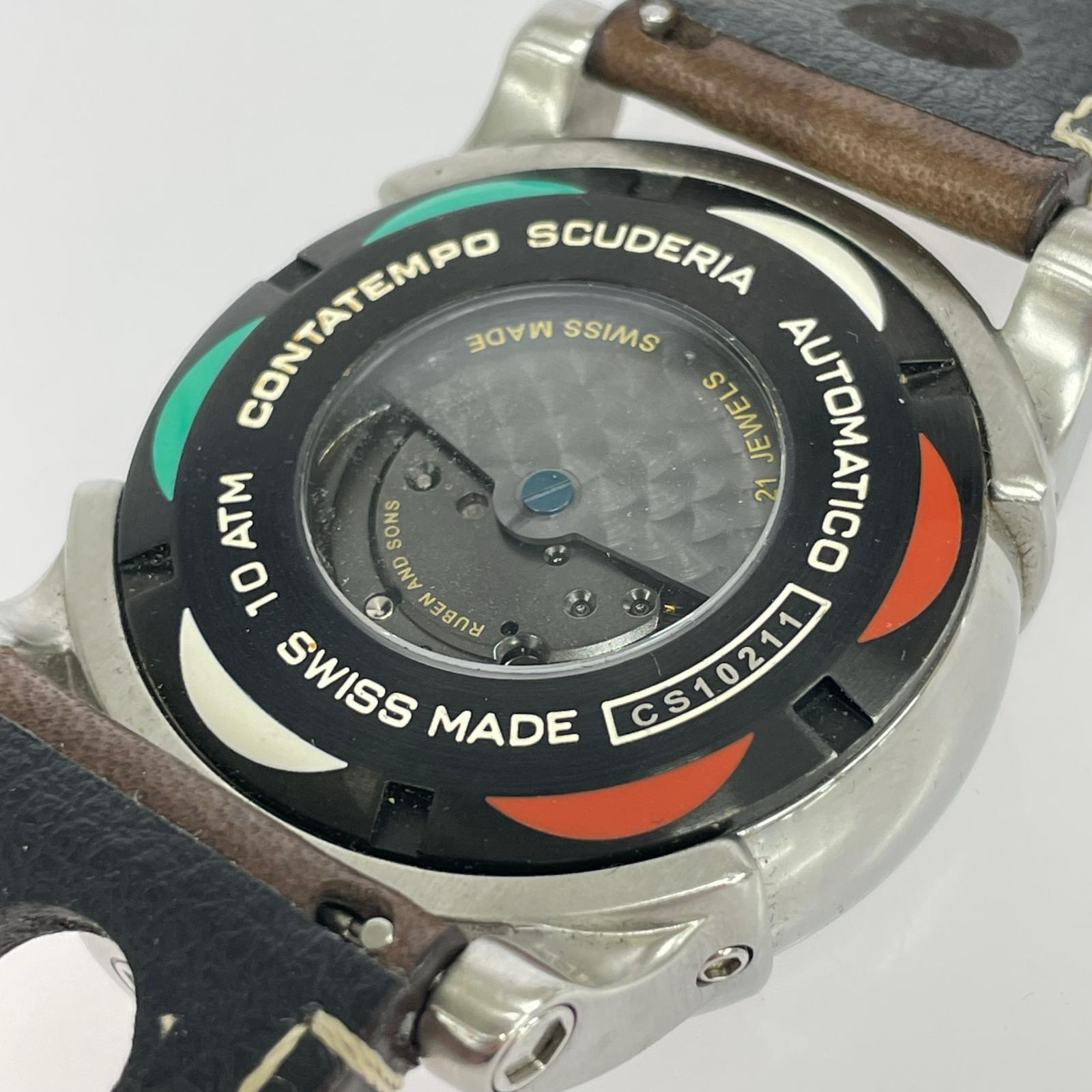腕時計 SCUDERIA 自動巻 ブラック