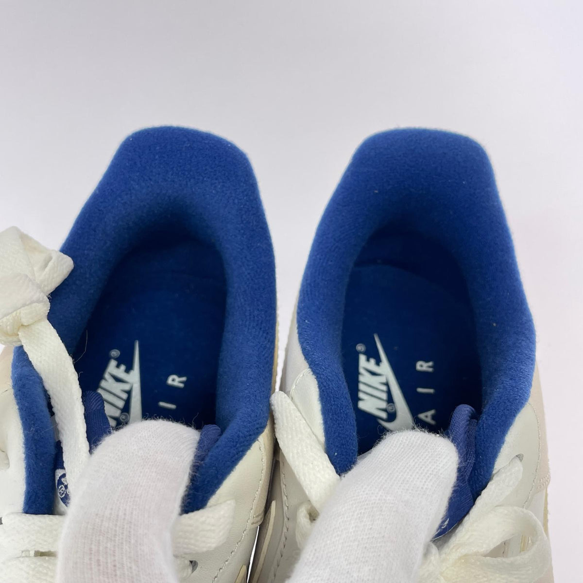 スニーカー AIR FORCE 1 LOW WHITE DEEP ROYAL BLUE 26cm (US8 UK7 1/2 EU42) ホワイト